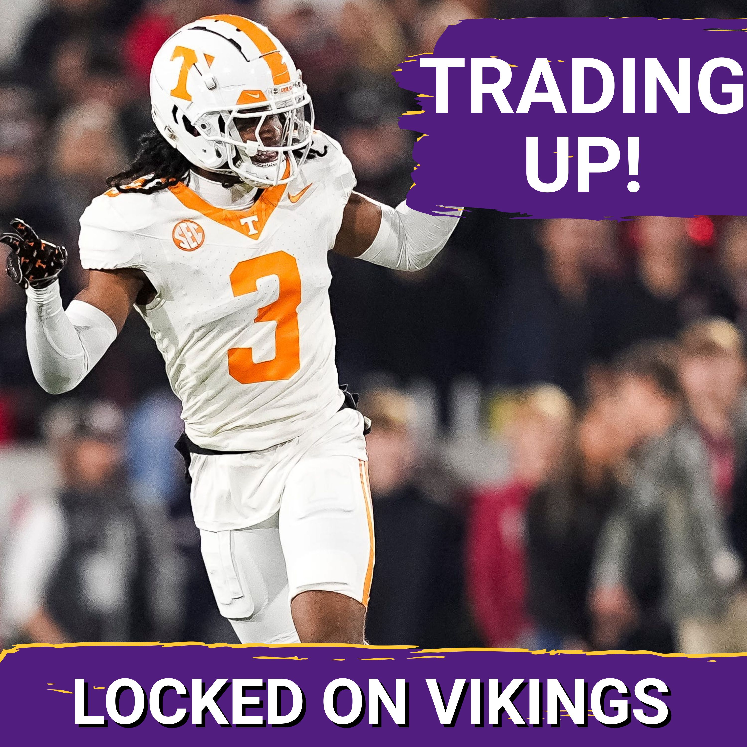Minnesota Vikings TRADE UP In Locked On Mock Draft