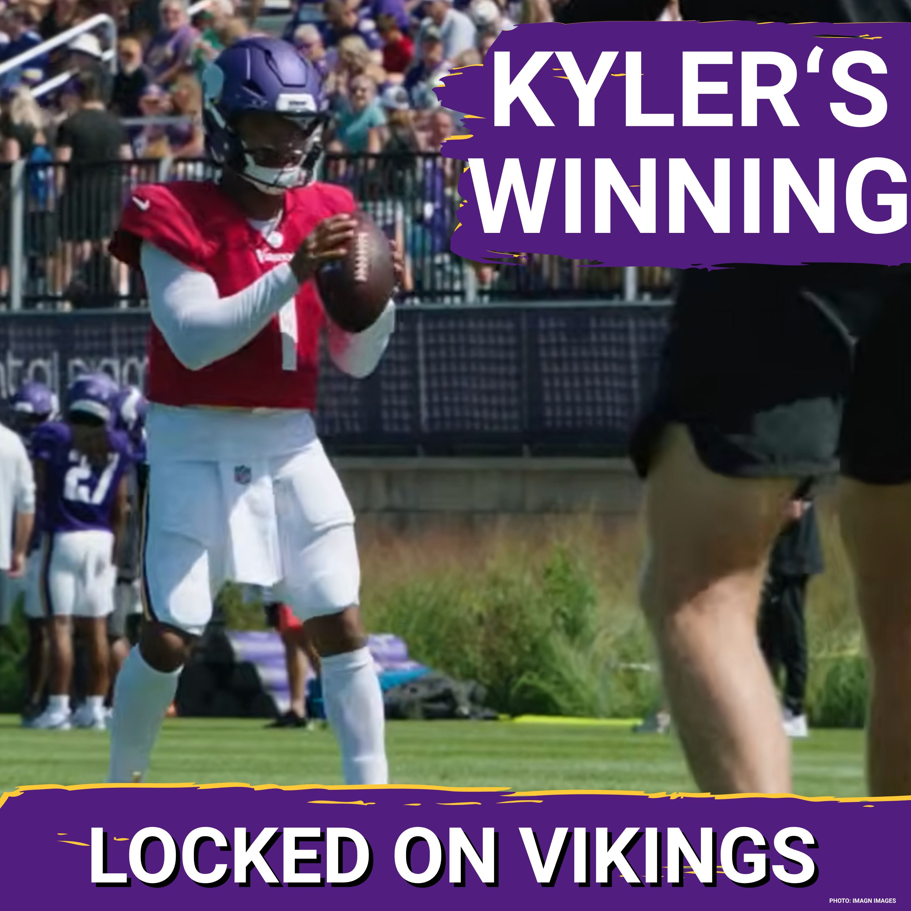 Kyler Murray Is PULLING AWAY From J.J. McCarthy In Minnesota Vikings QB Competition episode artwork