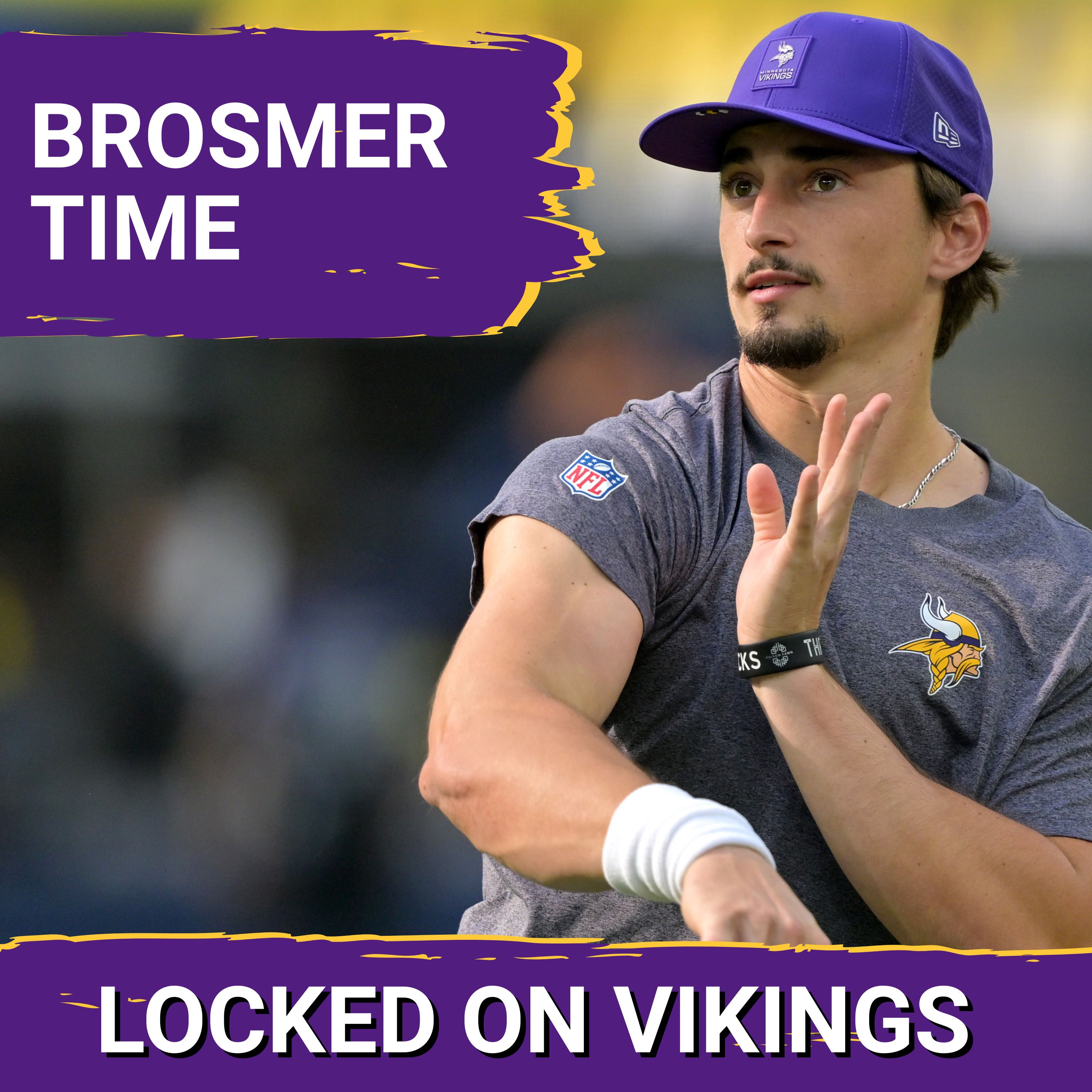 ANOTHER J.J. McCarthy Injury Sets Up Max Brosmer For NFL Debut