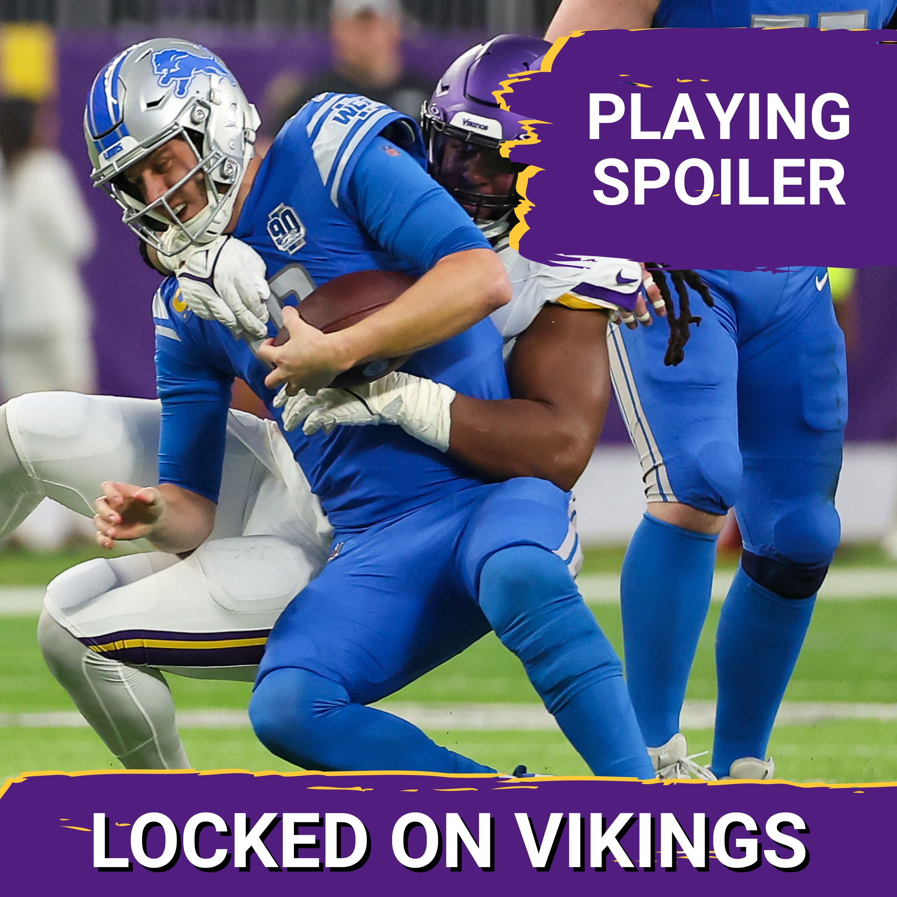 Can Minnesota Vikings SPOIL The Desperate Detroit Lions?