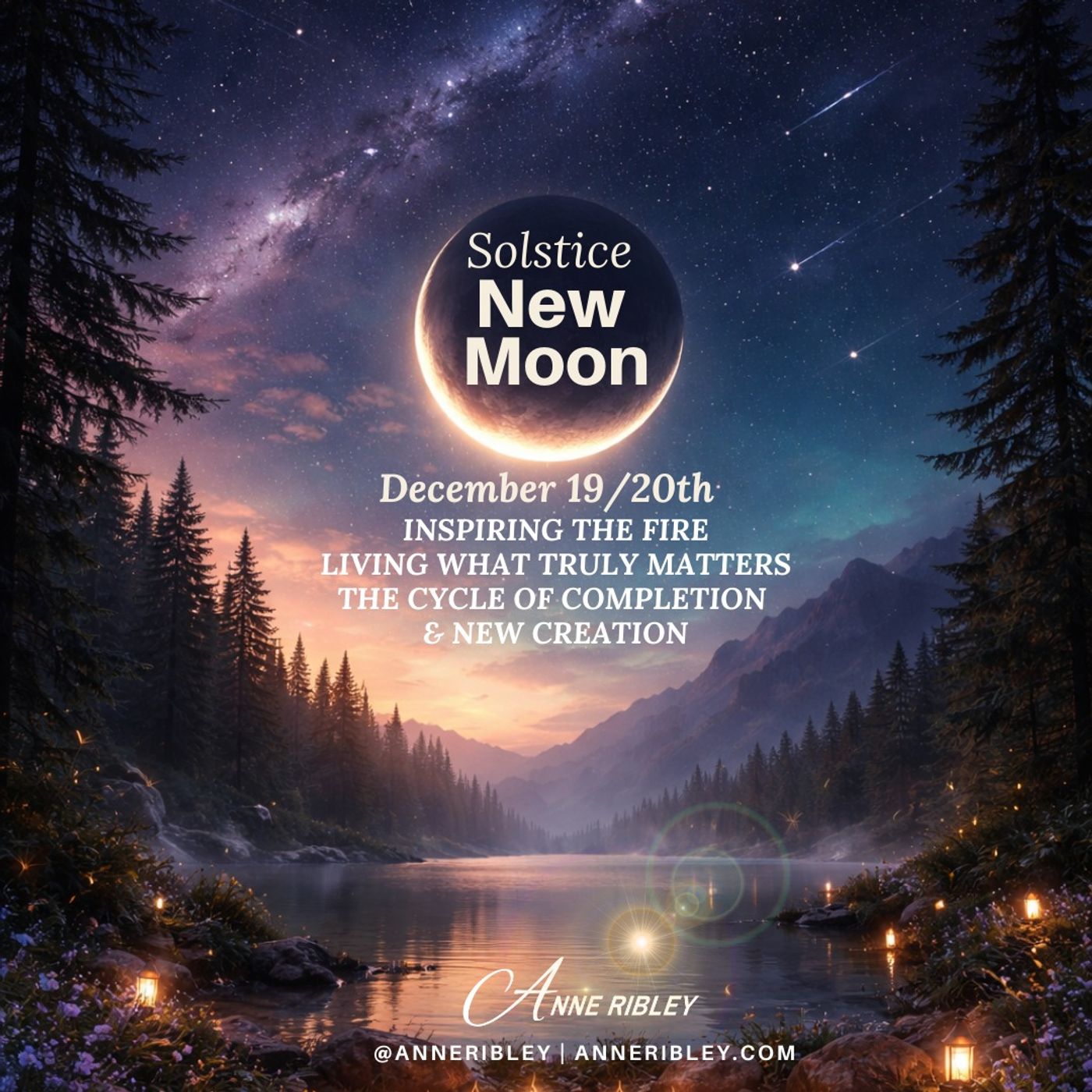 December New Moon + Solstice 2025 Insider