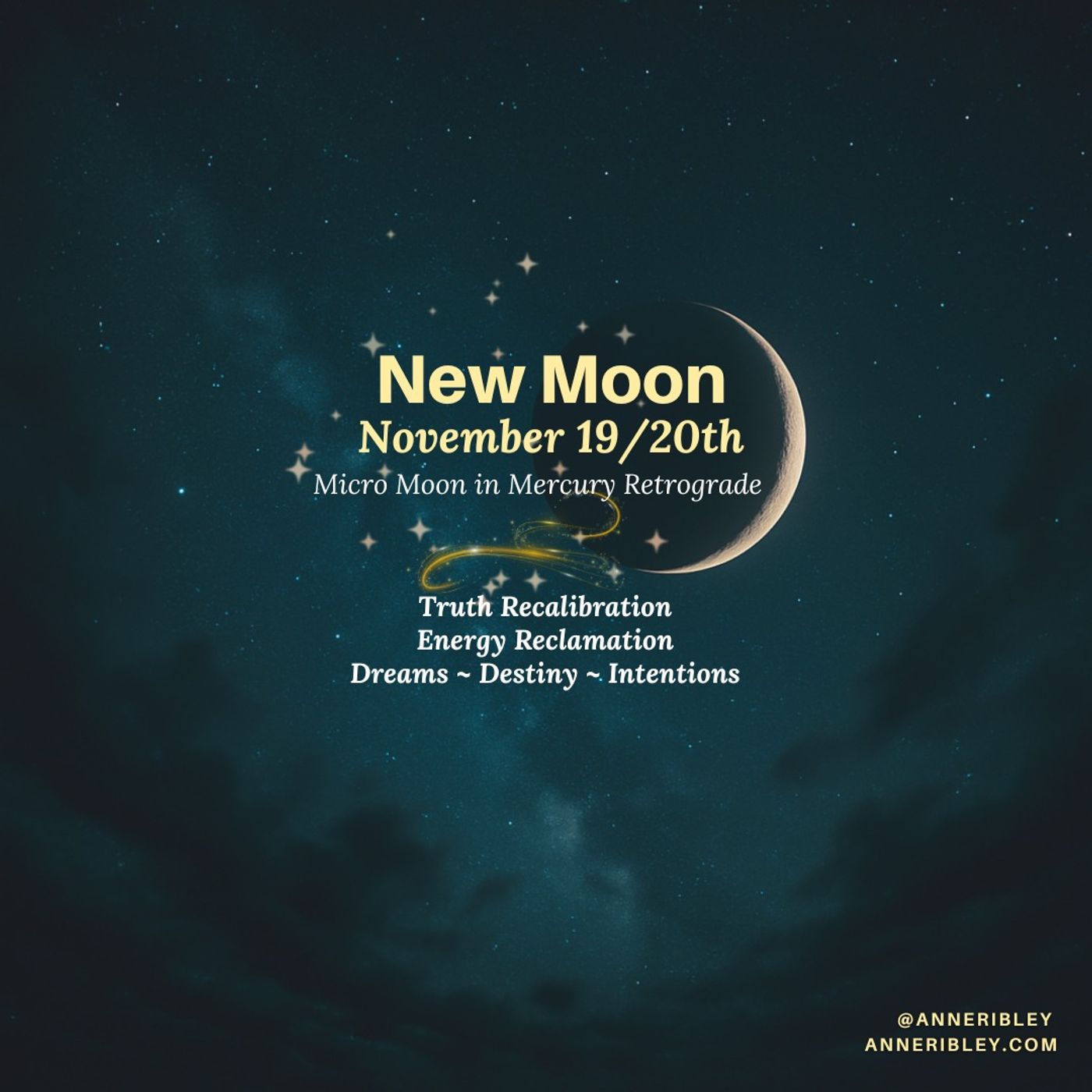 November New Moon 2025 Insider