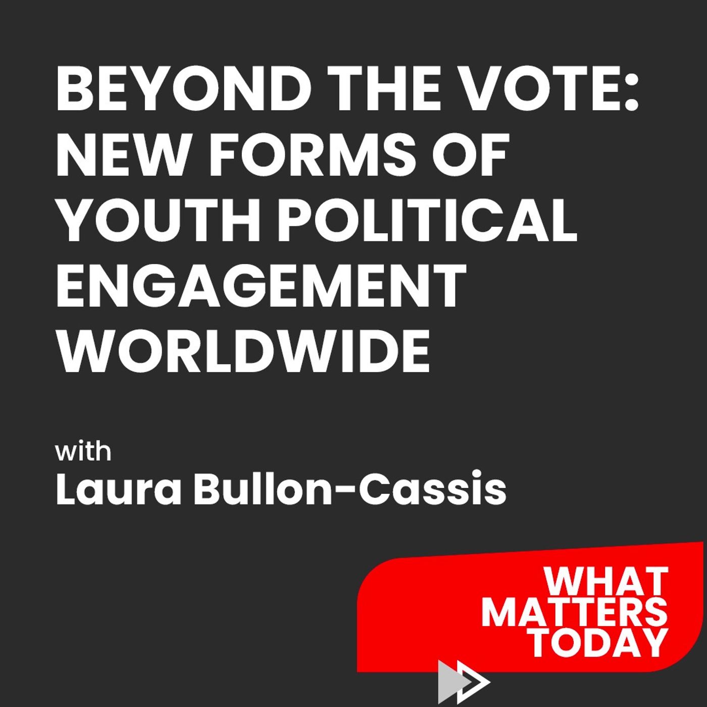 Beyond the Vote: New Forms of Youth Political Engagement Worldwide