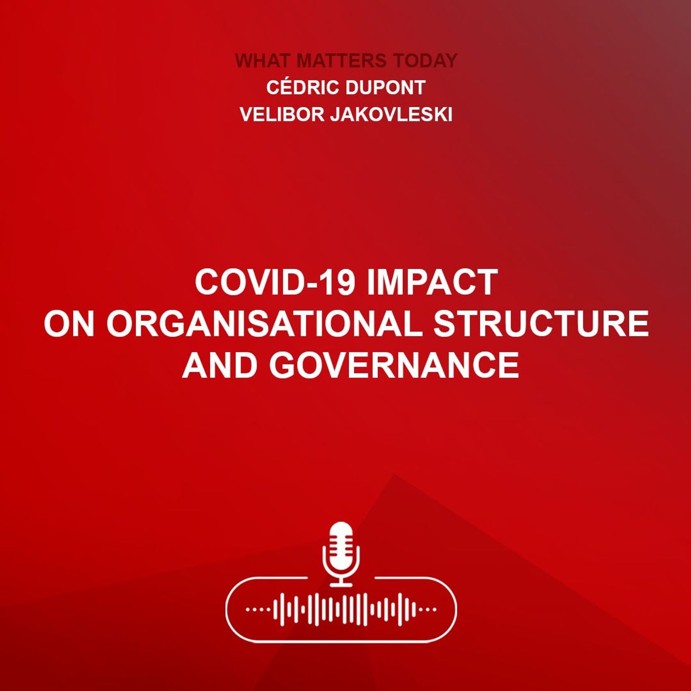 COVID-19 impact on organisational structure and governance