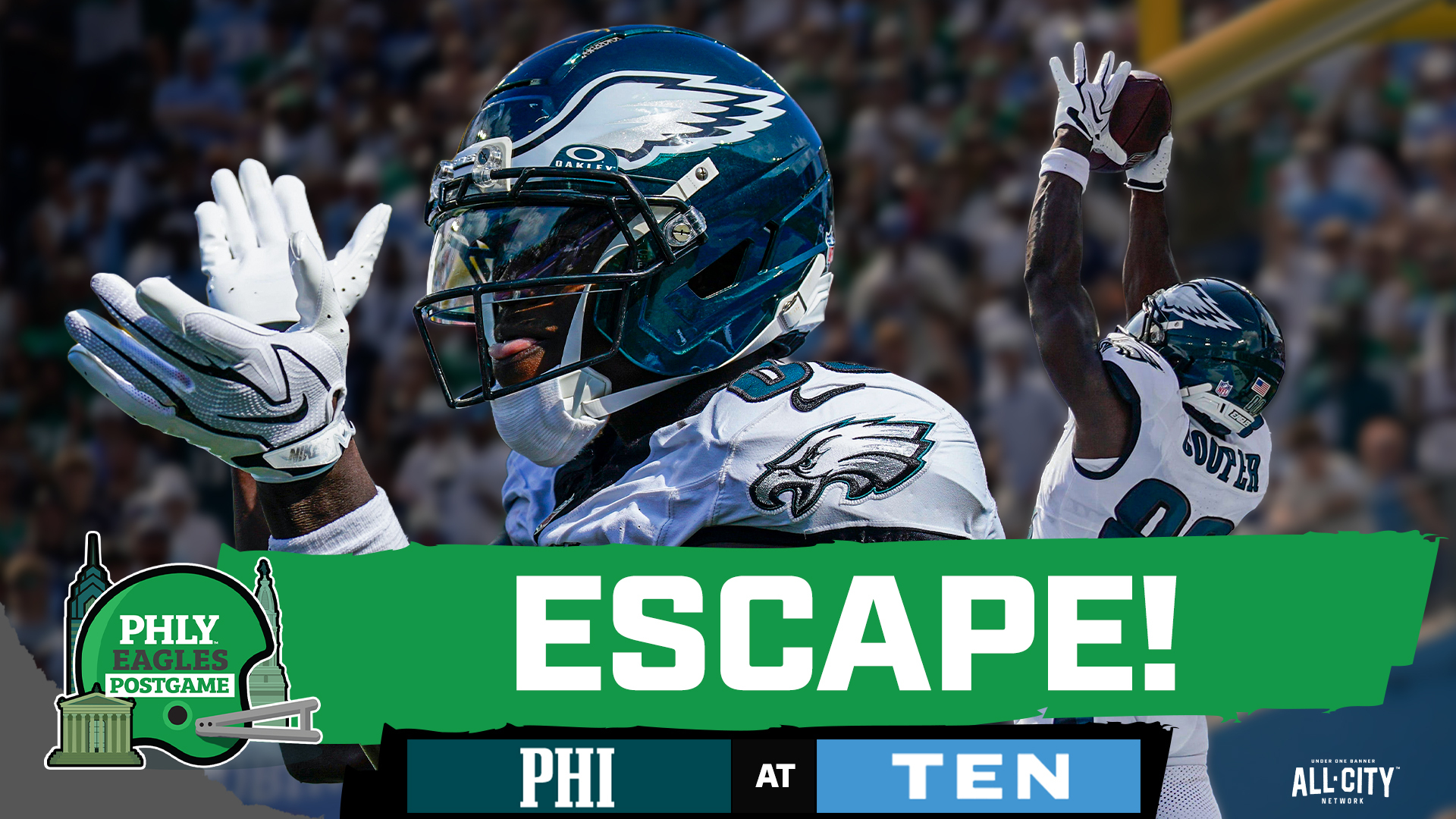 Eagles-Titans Postgame: Eagles 2-0, Jalen Hurts Delivers Game-Winning TD To Darius Cooper