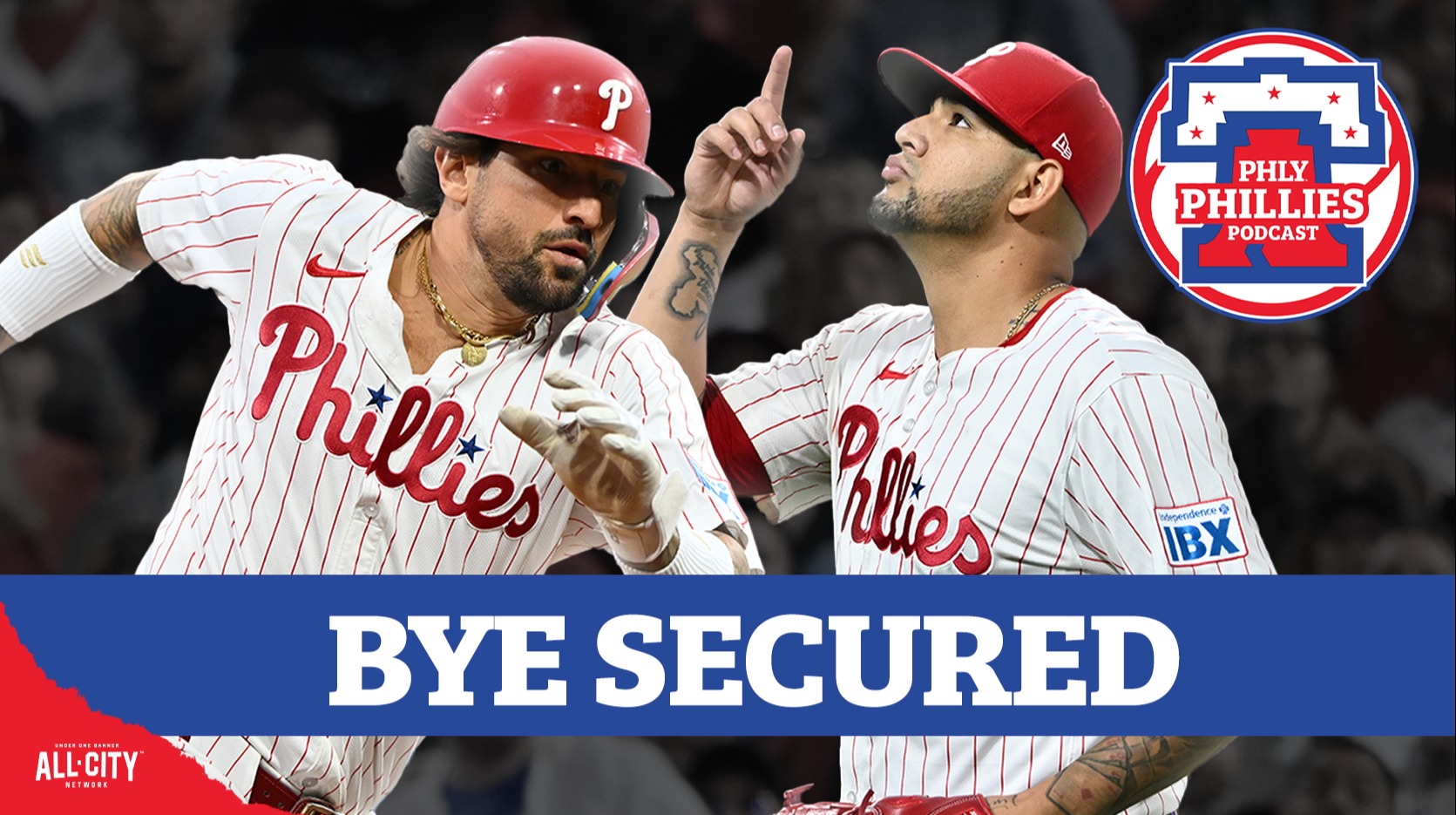 Phillies clinch 1st Round Bye! Nick Castellanos,Phillies win over Cubs in regular season home finale
