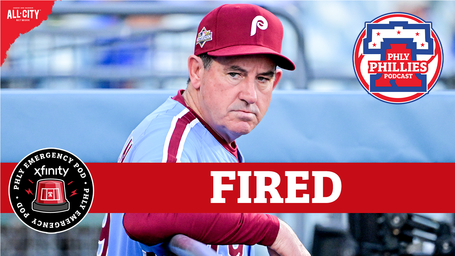 BREAKING: Rob Thomson FIRED By Phillies, Don Mattingly Named Interim Manager | PHLY Phillies Podcast