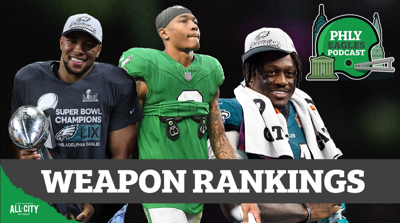 Do A.J. Brown, DeVonta Smith & Saquon Barkley give the Eagles the best weapons in the NFL?