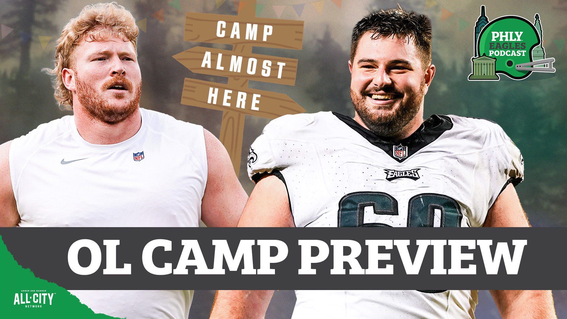 Eagles OL Camp Preview: Can Rested Landon Dickerson, Cam Jurgens Bounce Back? | PHLY Eagles Podcast