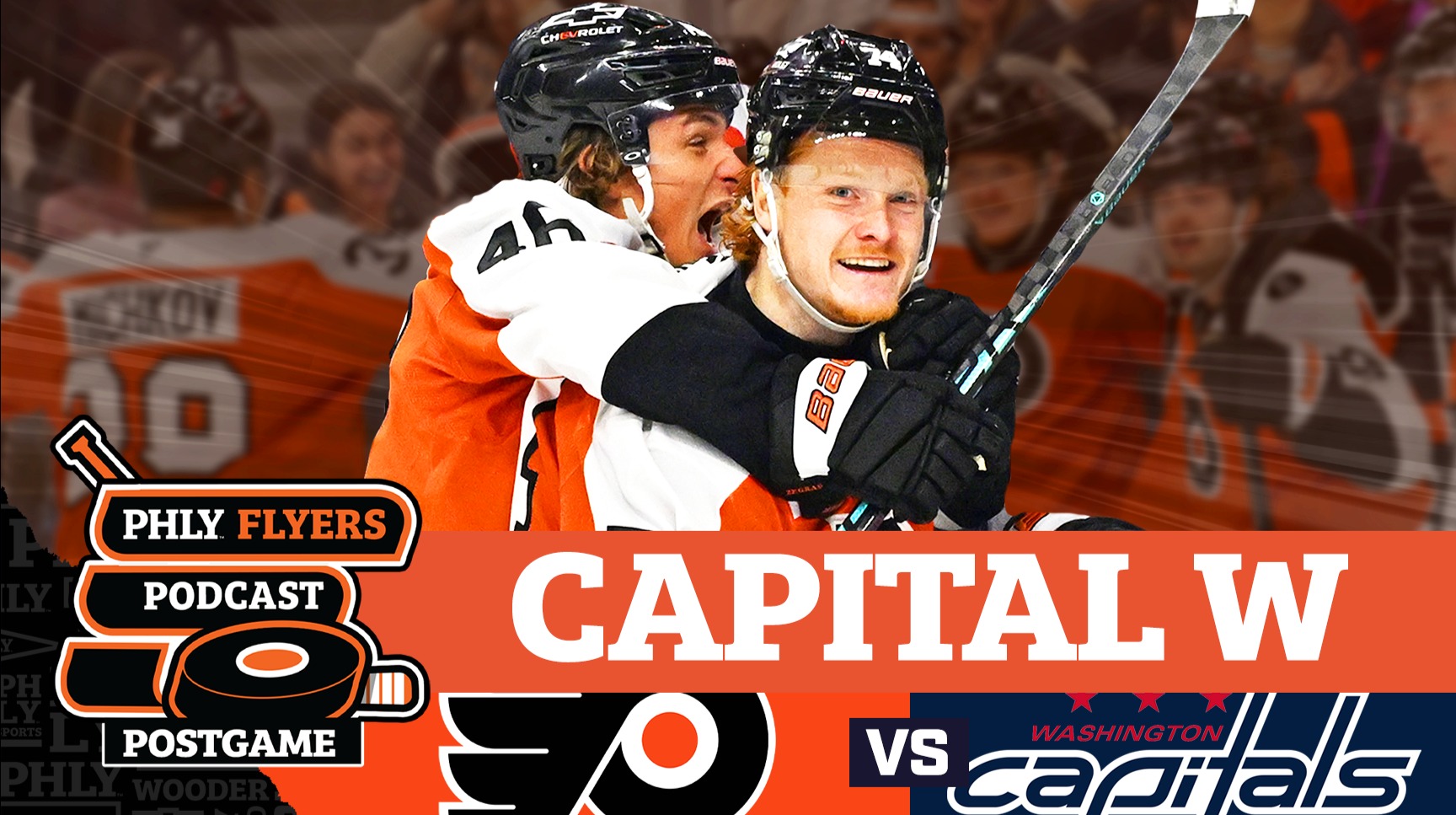 Owen Tippett continues IMPRESSIVE stretch, Flyers END losing streak vs. Capitals | PHLY Flyers
