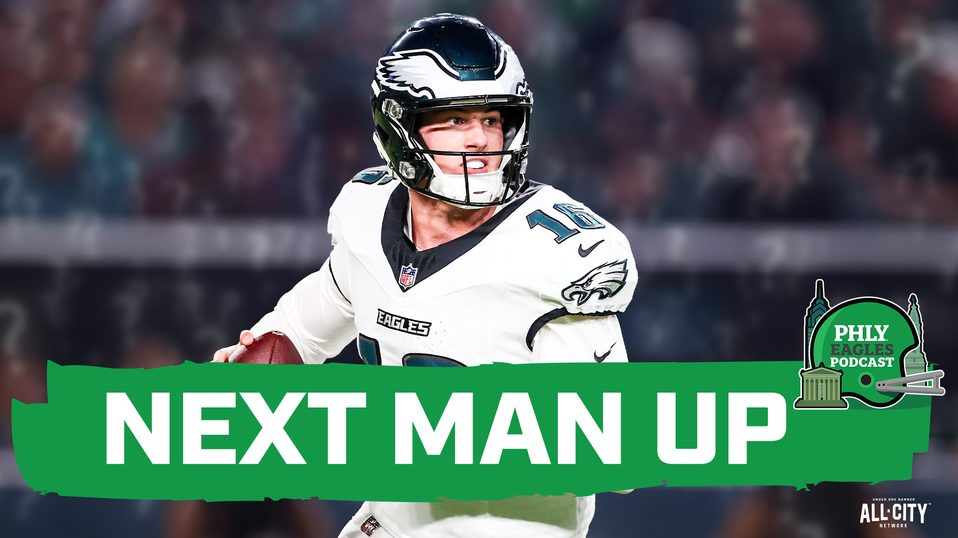 With Jalen Hurts OUT, Tanner McKee Takes Over At QB for Eagles Vs. Panthers | PHLY Eagles Podcast