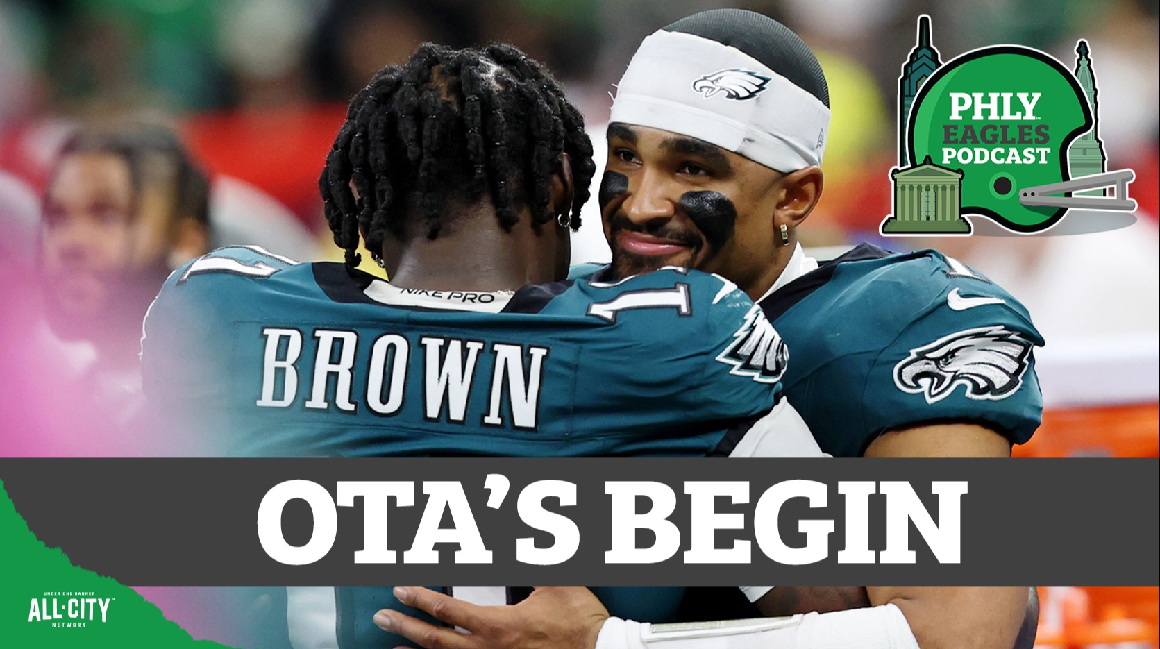 OTAs begin as Jalen Hurts, A.J. Brown & the Super Bowl champion Eagles return to the field