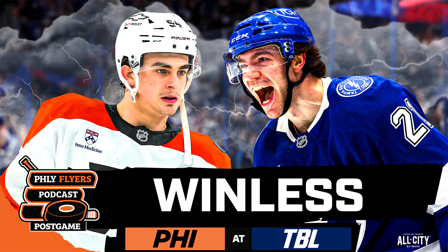 Tyson Foerster Scores, Flyers Can’t Muster ANY OTHER OFFENSE In Loss To Lightning | PHLY Flyers