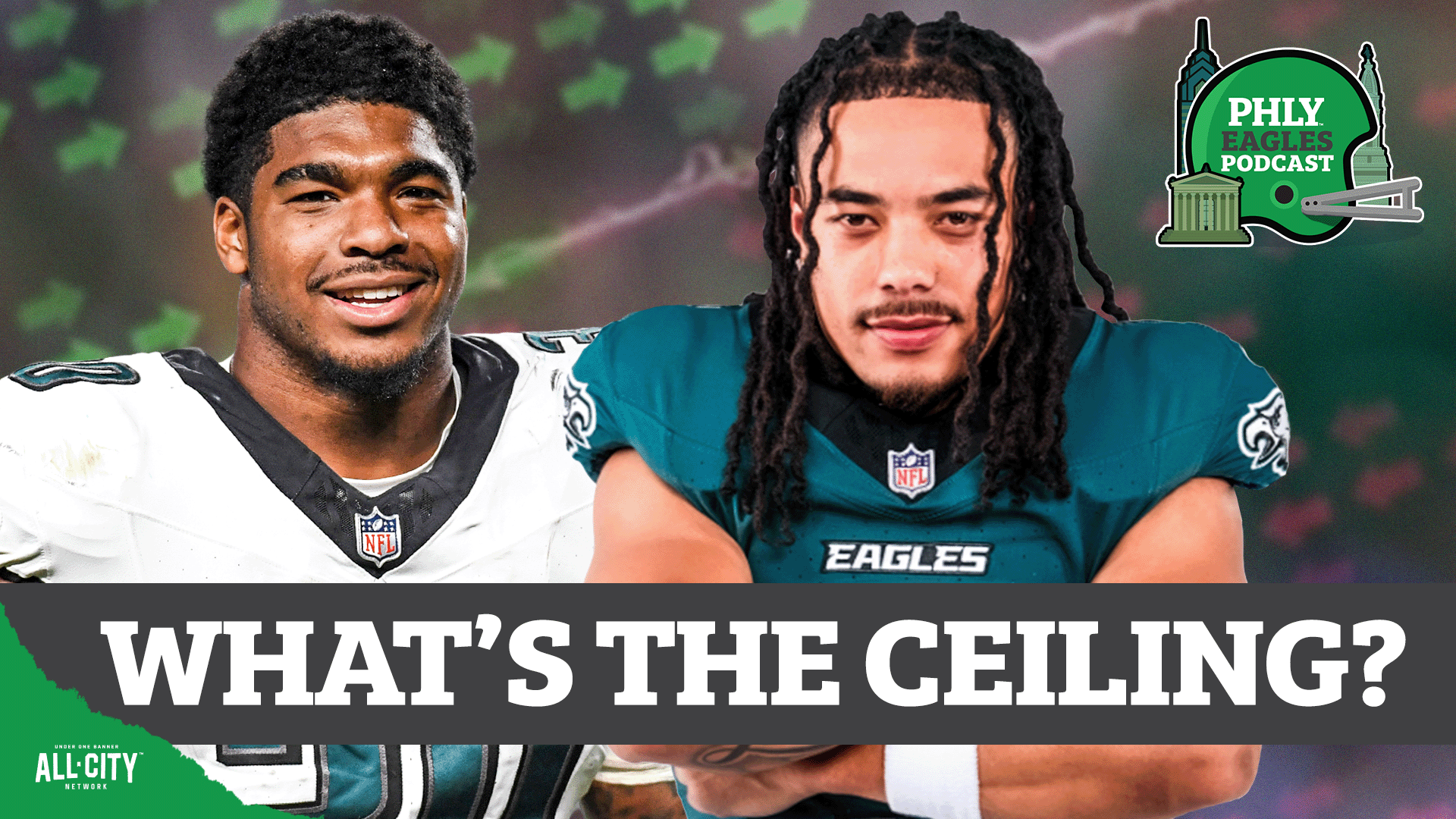 Best/Worst-Case Scenarios For Jihaad Campbell, Makai Lemon & More Eagles | PHLY Eagles Podcast