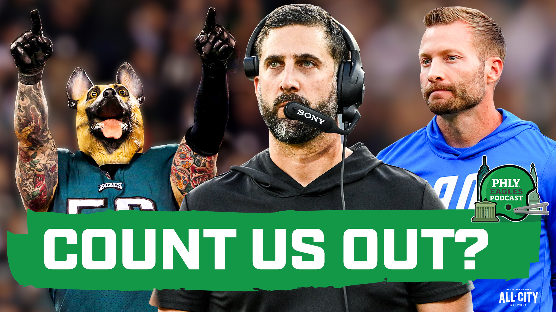 Home Dogs: Can Eagles, Nick Sirianni Spring The Upset & Stay Undefeated Vs. Rams, Sean McVay? | PHLY