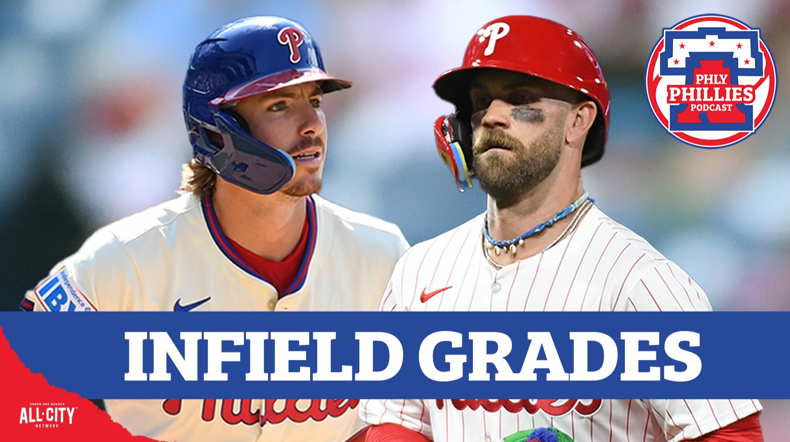 What grades do Bryce Harper, Trea Turner and the Phillies infield get?