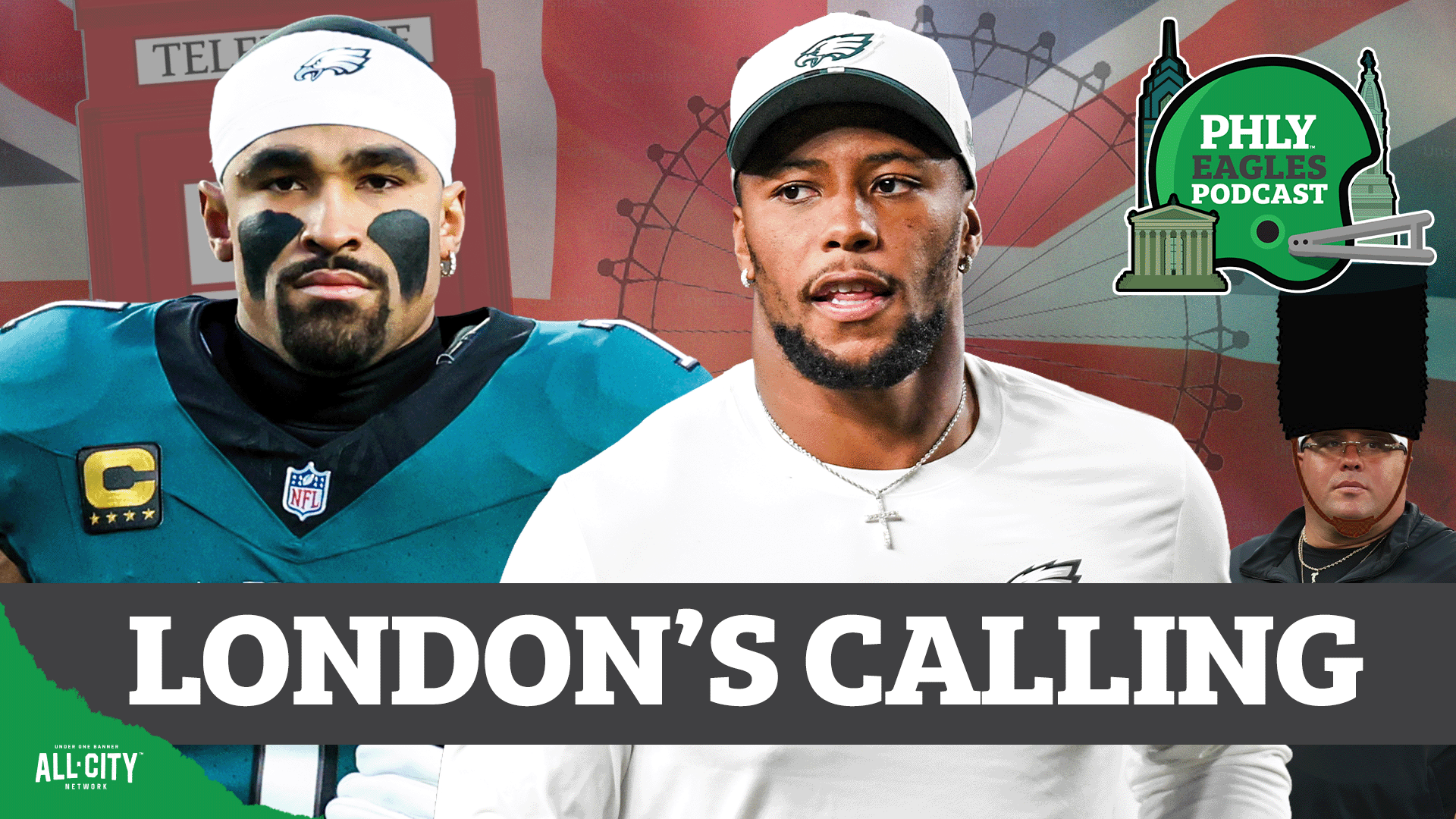 Eagles in London! Birds vs. Jaguars ABROAD, Plus Patriots Talk A.J. Brown | PHLY Eagles Podcast