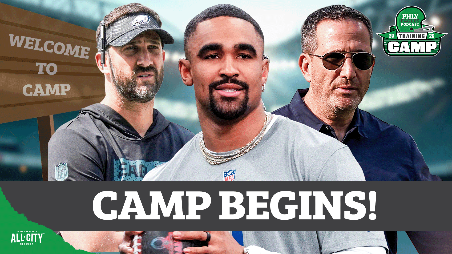 Eagles Training Camp, Day 1: Jalen Hurts Leads Charge As Season Begins | PHLY Eagles Podcast