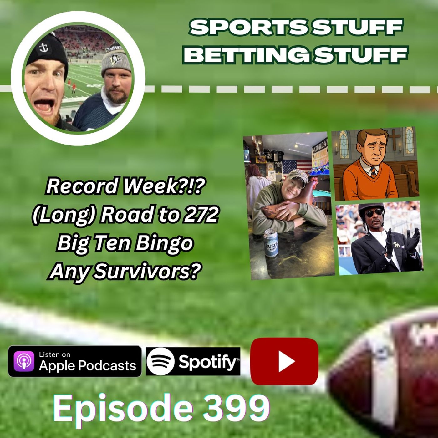 SSJM 399 | Records Broken?!? | Hooters Hoodie Hound | Survivin' episode artwork