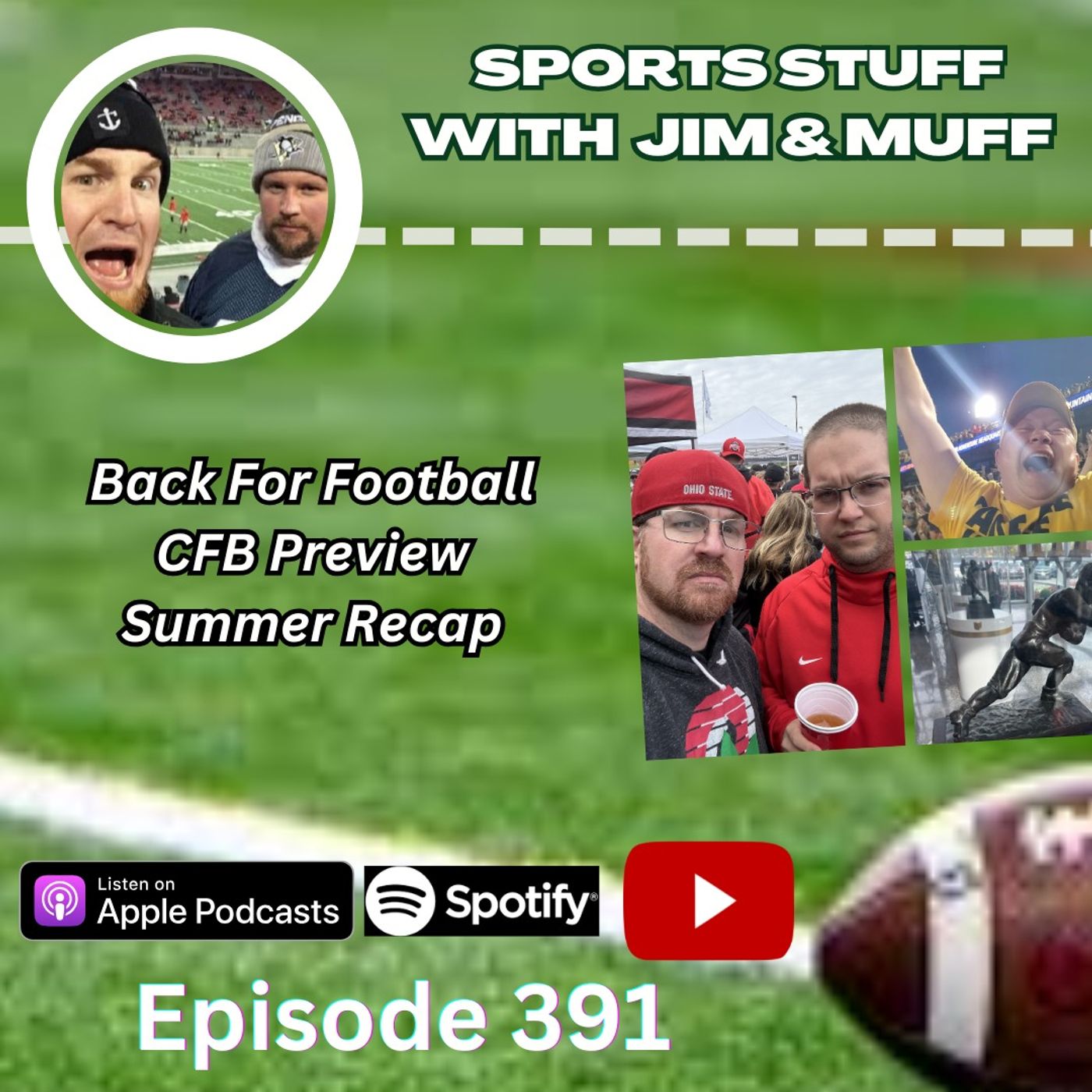 SSJM 391 | We're BACK!!! | Big Ten Preview | Big 12 Preview episode artwork