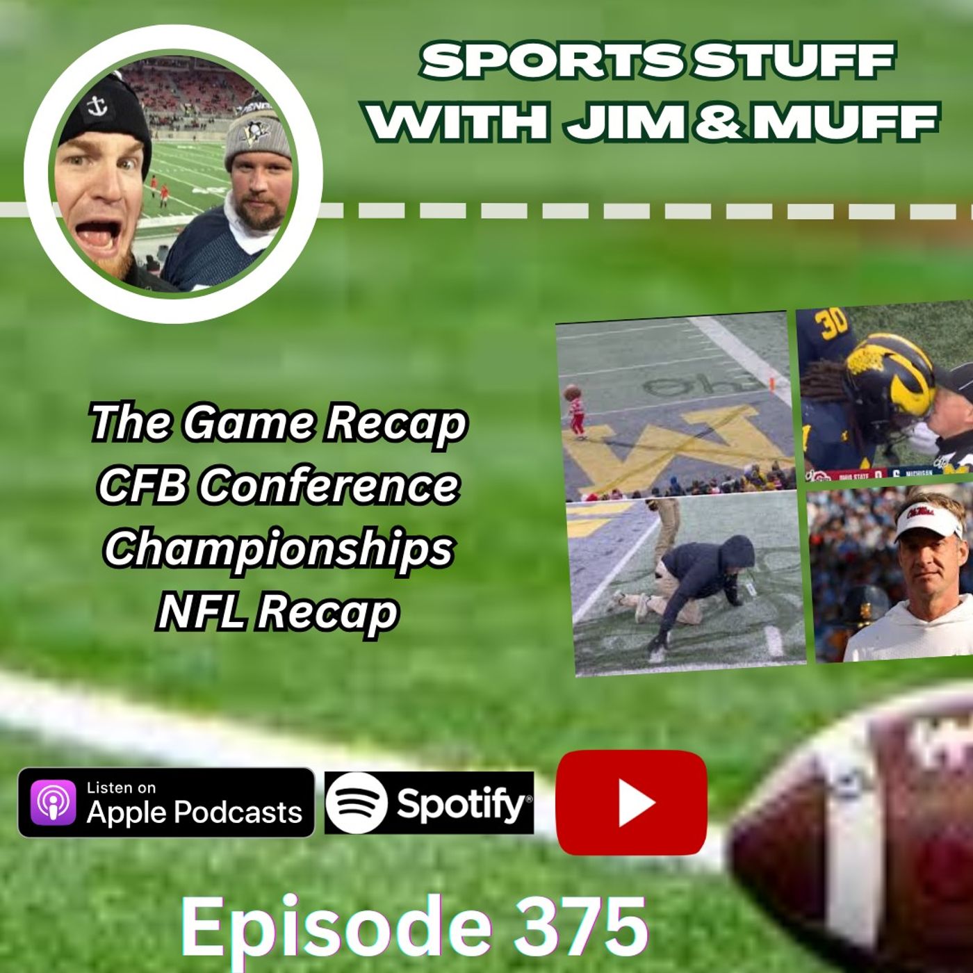 SSJM 375 | The Game Recap | CFB Playoff Projections | Coaching Carousel Heats Up episode artwork