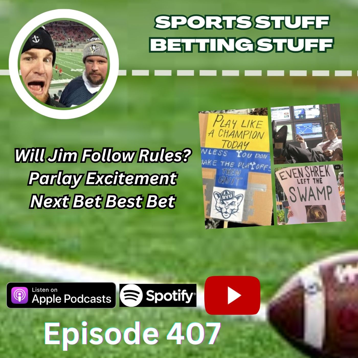 SSJM 407 | Sports Stuff Betting Stuff episode artwork