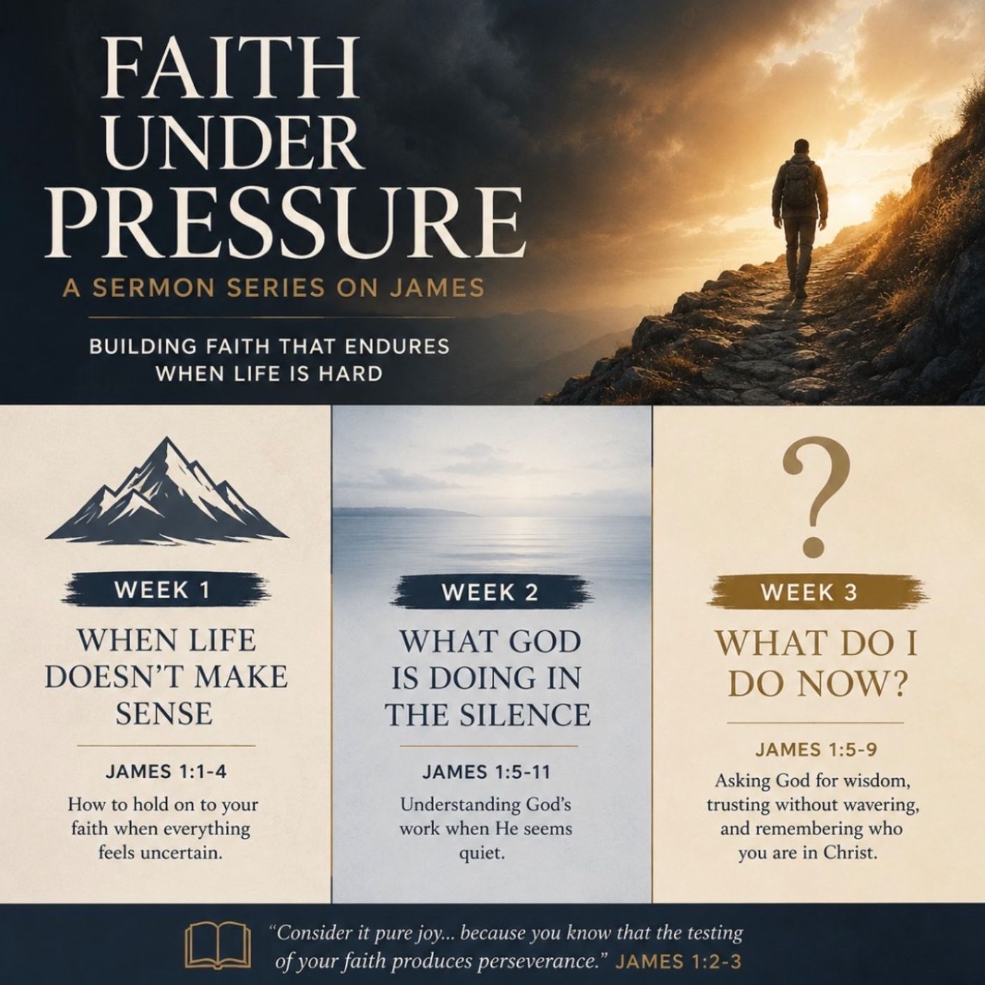 What Do I Do Now-Faith Under Pressure-Week 3 episode artwork