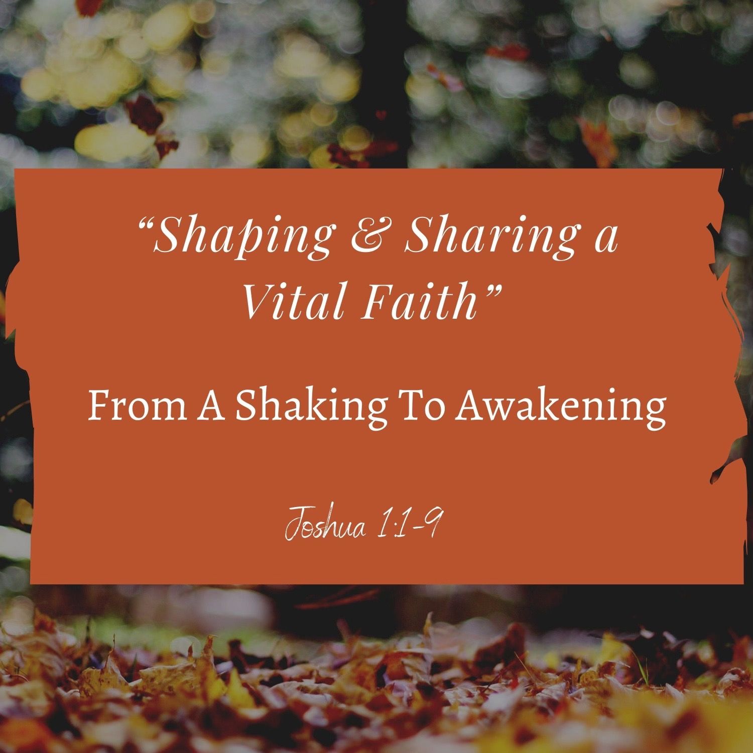 From A Shaking To Awakening (Gassaway, WV)