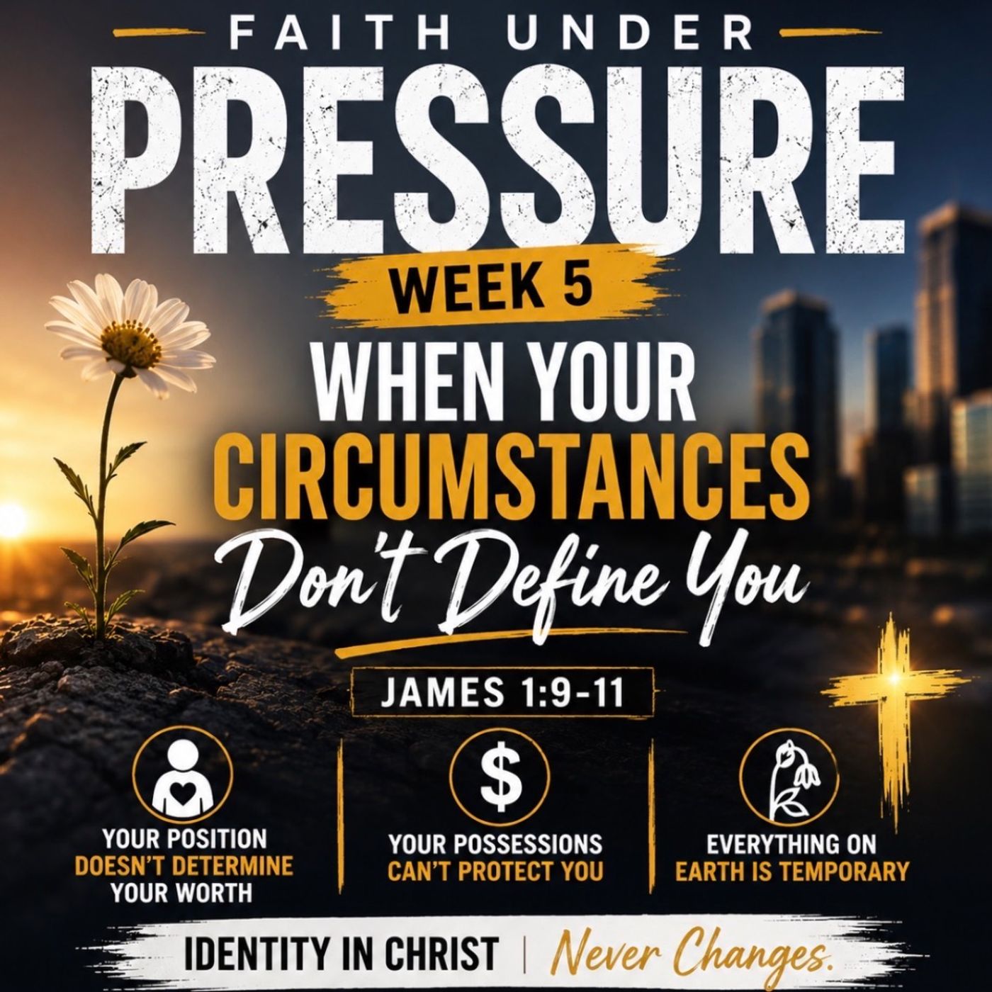 When Your Circumstances Don't Define You-Faith Under Pressure-Week 5 episode artwork
