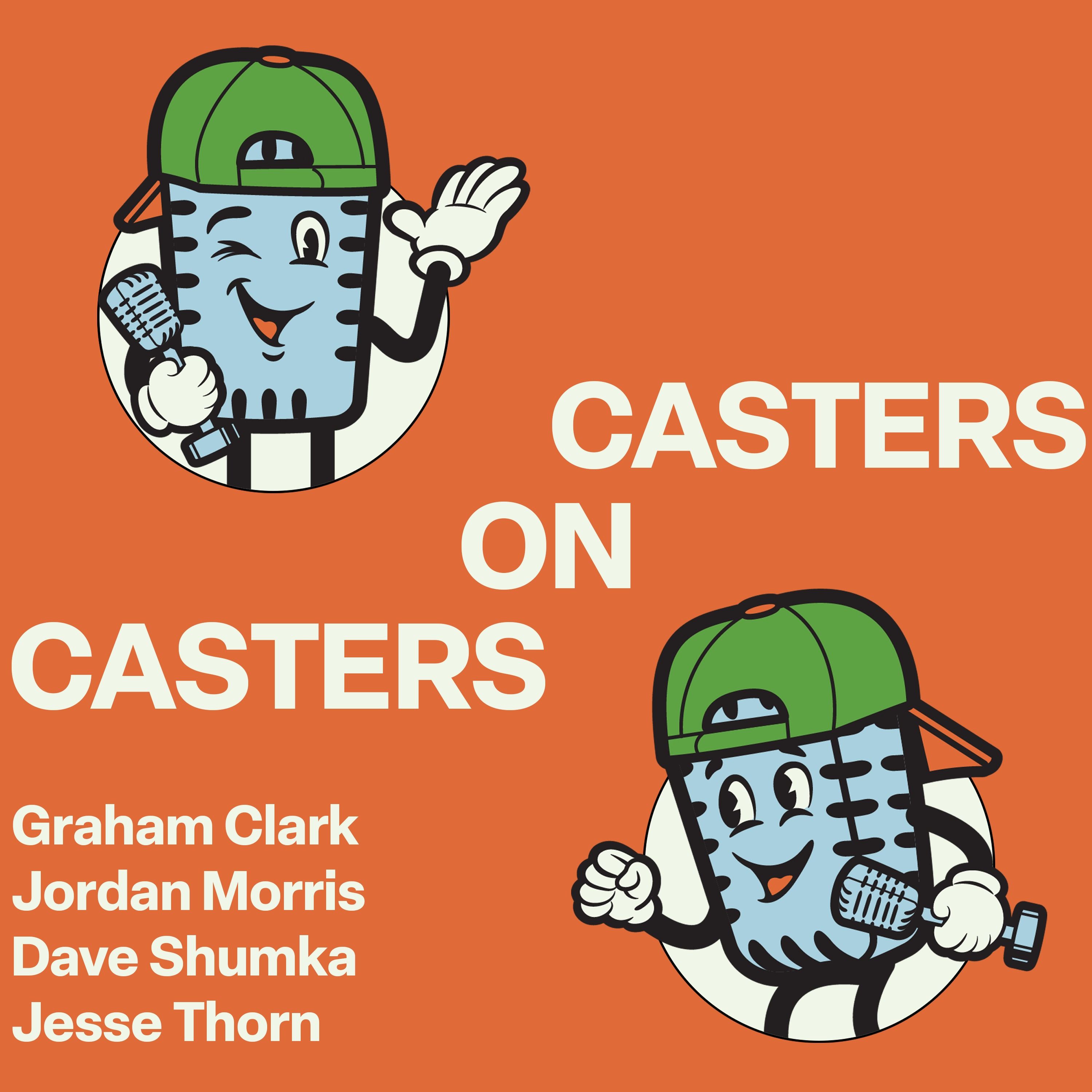 Casters on Casters: Graham Clark, Jordan Morris, Dave Shumka, and Jesse Thorn