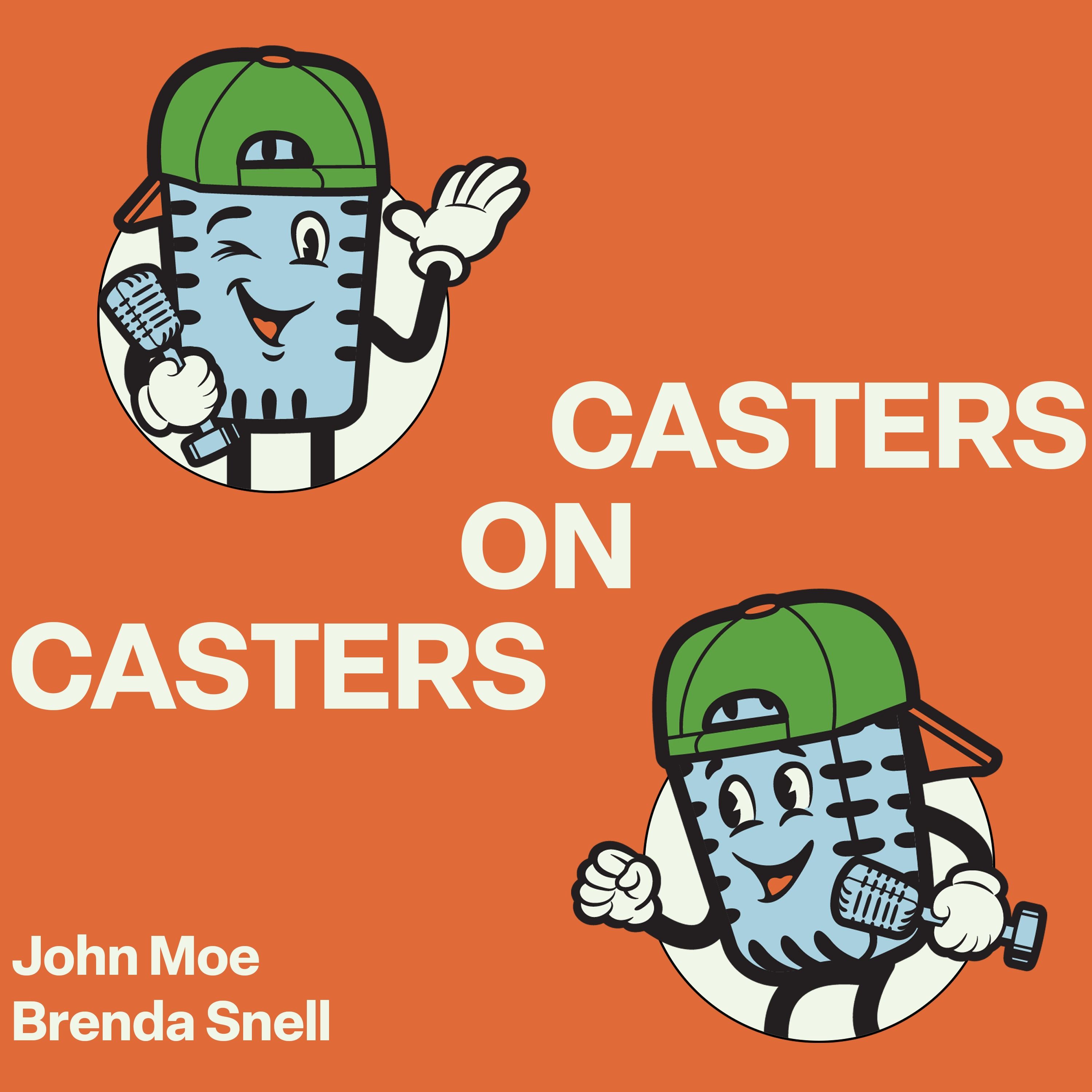 Casters on Casters: John Moe and Brenda Snell artwork
