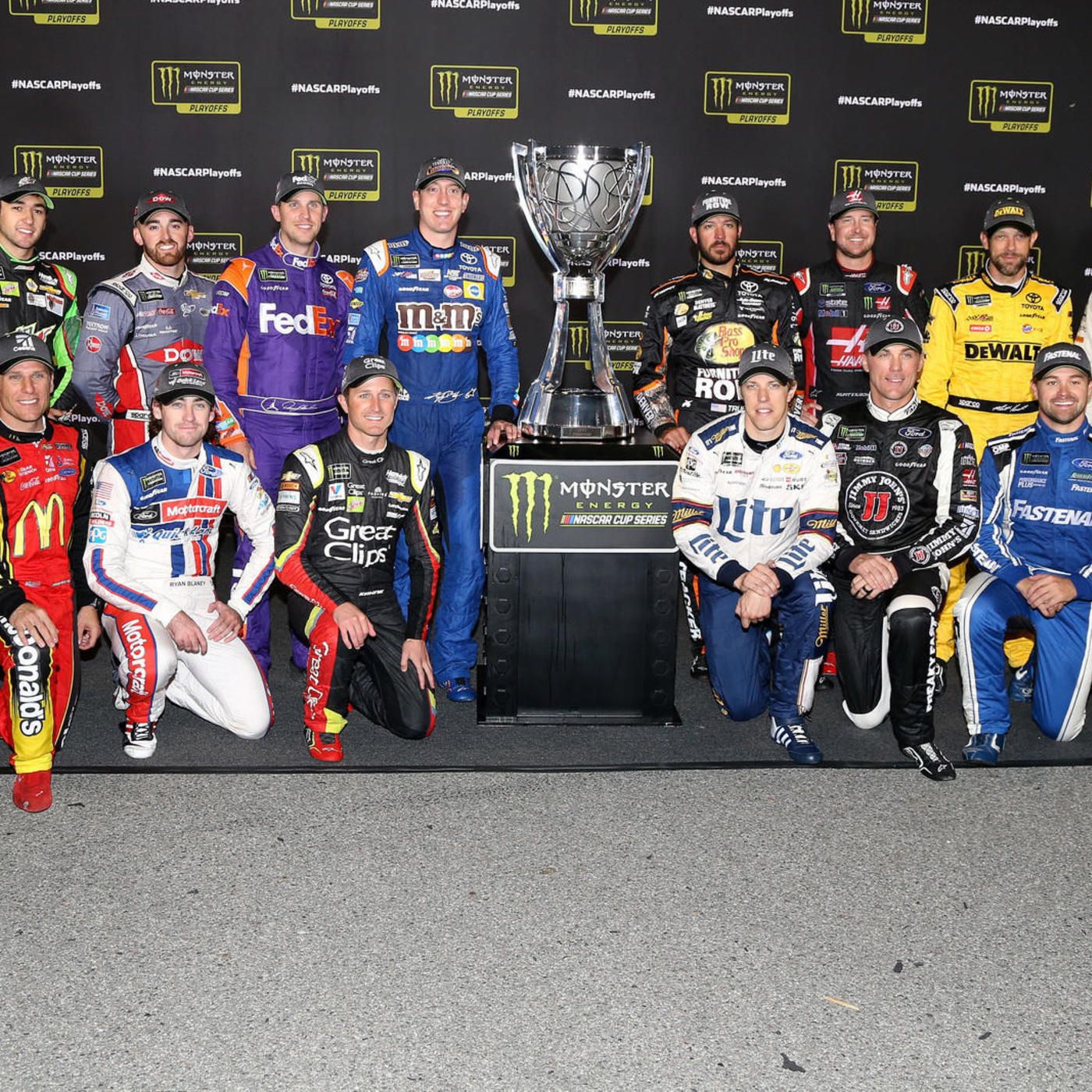 cover of episode Ep. 100: Meet the 2017 NASCAR Playoff Drivers, Part I