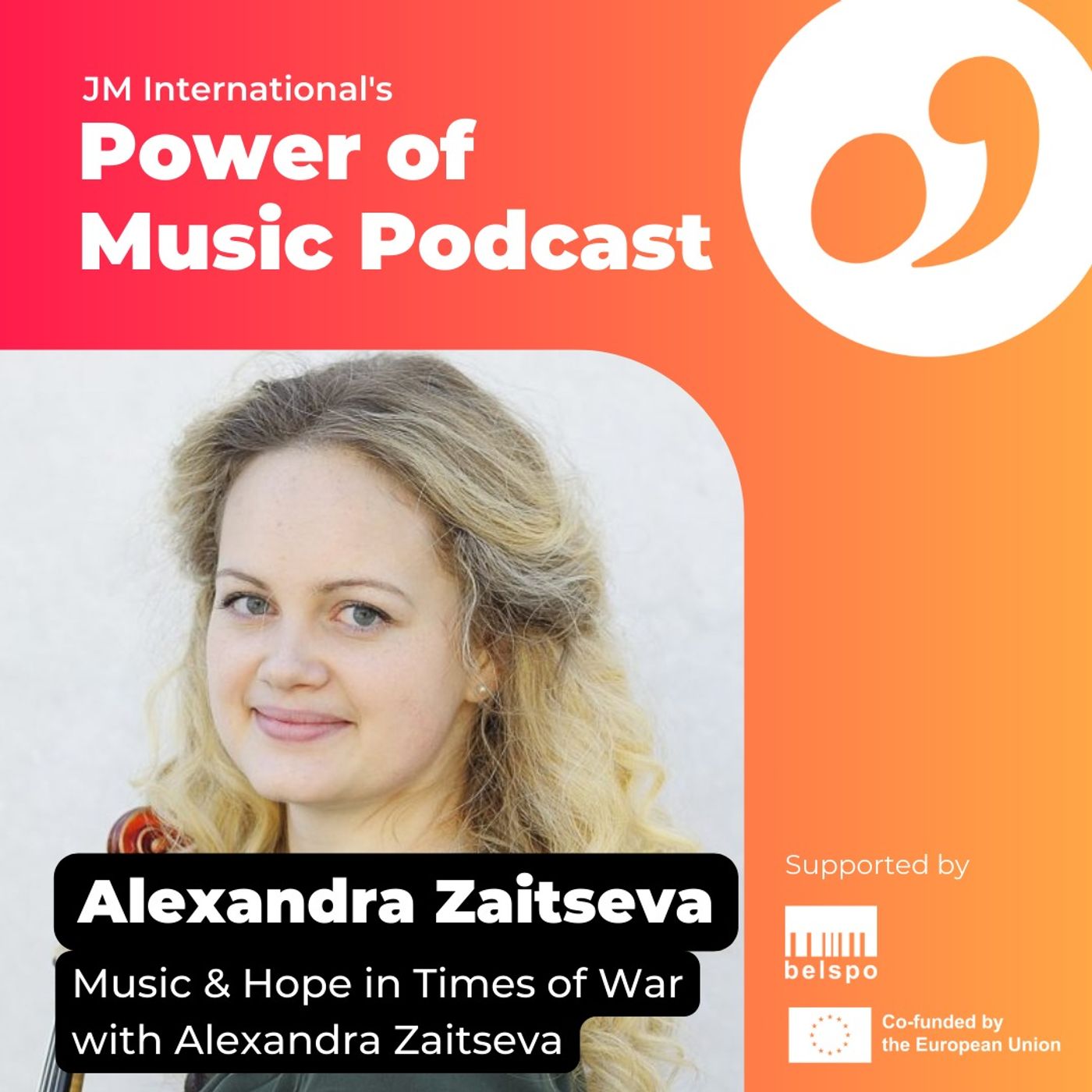 Music & Hope in Times of War with Alexandra Zaitseva (Youth Symphony Orchestra of Ukraine) episode artwork
