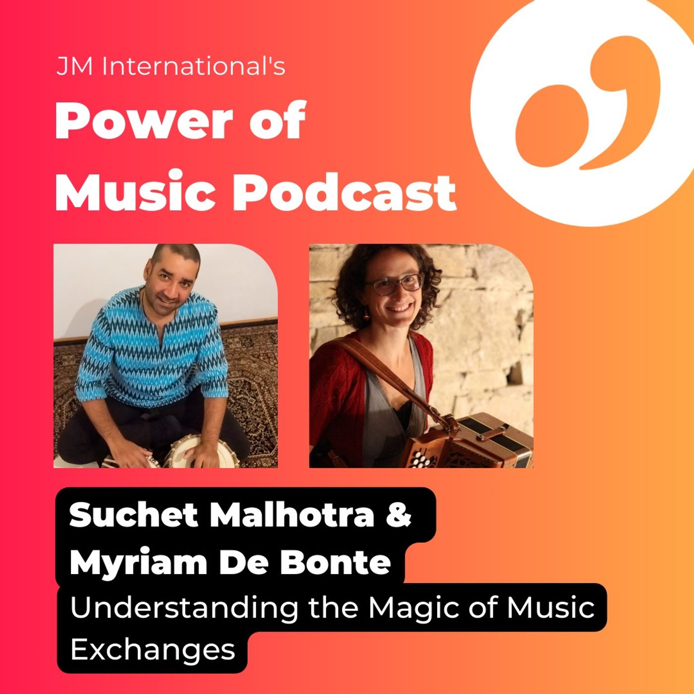 Understanding the Magic of Music Exchanges with Suchet Malhotra & Myriam de Bonte (Ethno) episode artwork