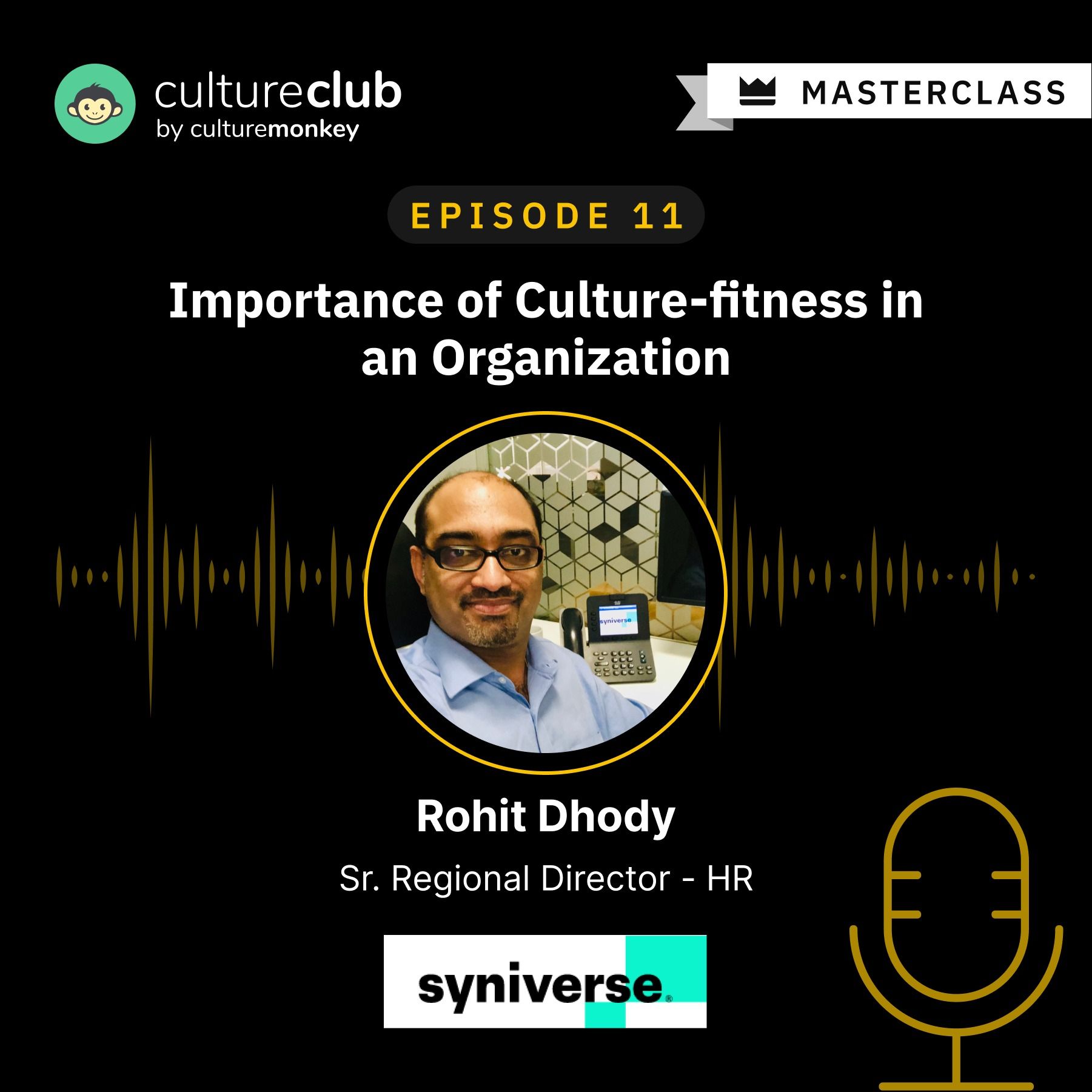 S01 E11: Importance of Culture-fitness in an Organization
