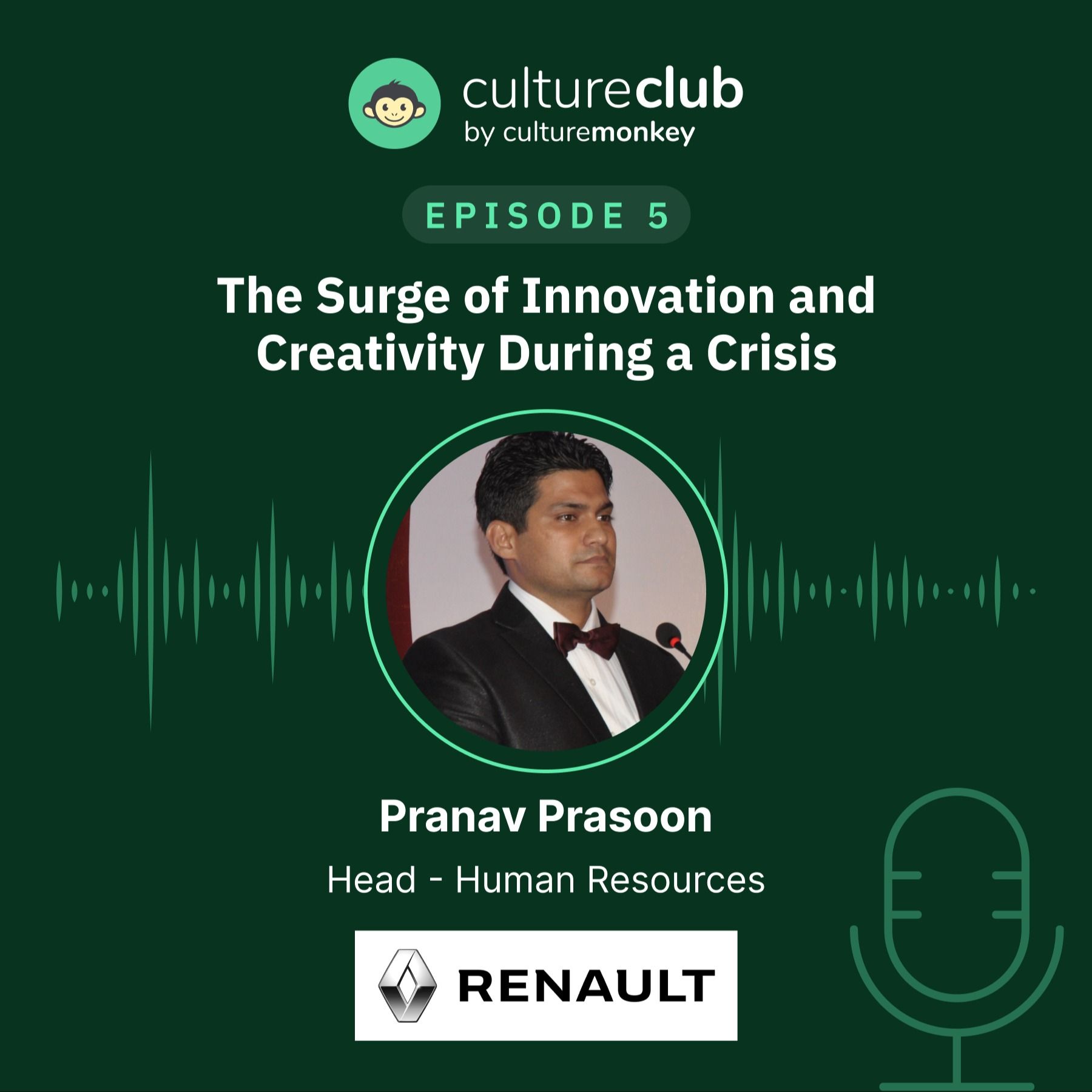 S01 E05: The Surge of Innovation and Creativity During a Crisis