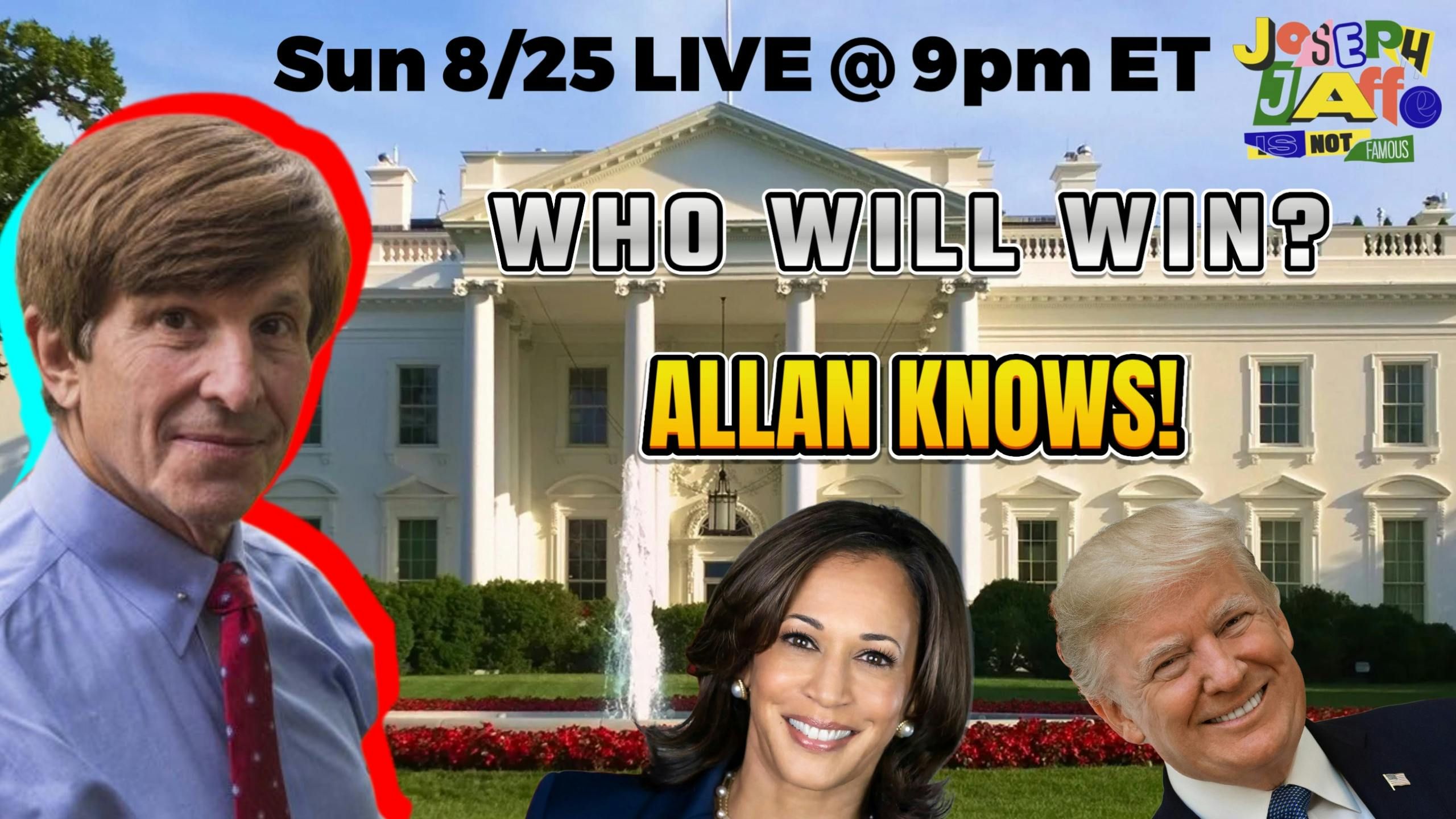 Who will win the White House in November 2024? Allan Knows!