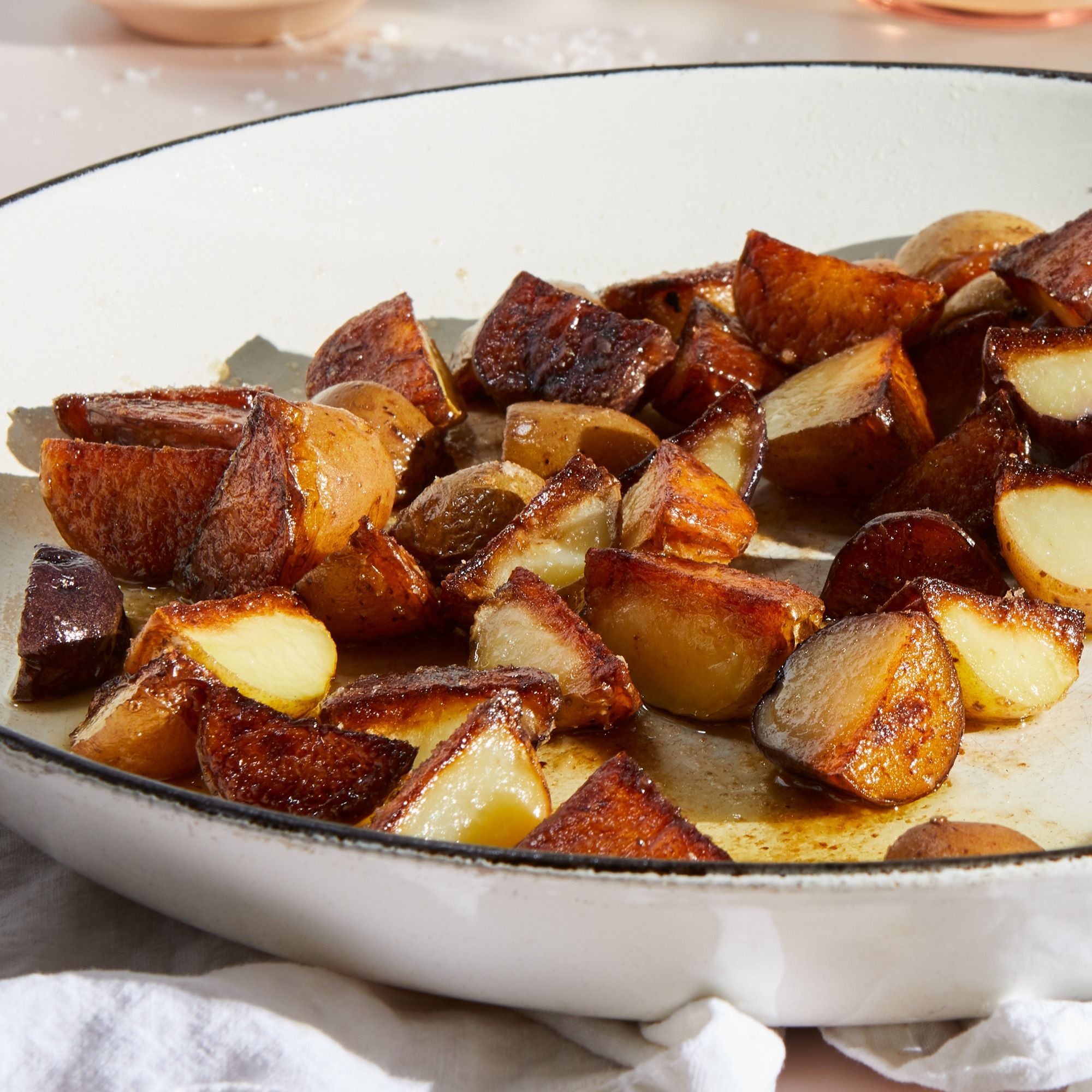 Brinda Ayer makes the Best Pan-Roasted Potatoes