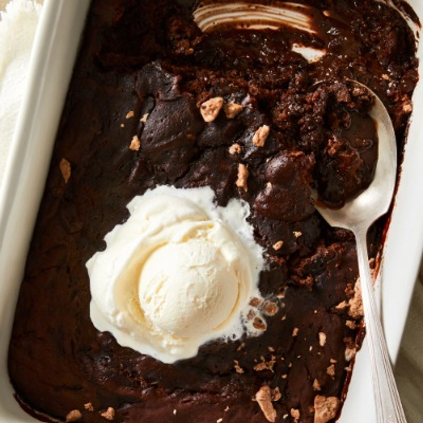 Kristen Miglore makes Benjamina Ebuehi's Hot Chocolate & Halva Pudding