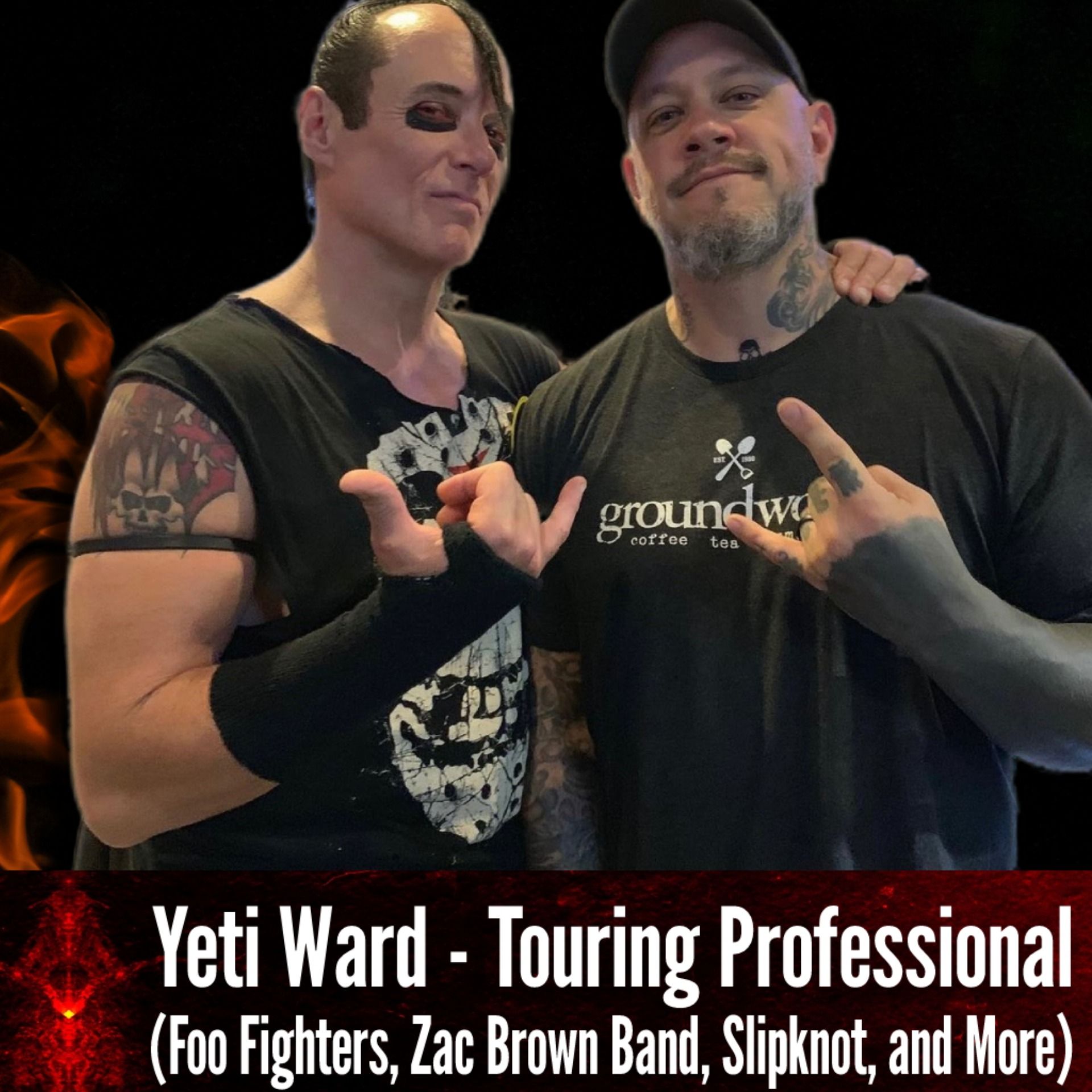 Scandalous Podcast | Yeti Ward - Touring Professional (Foo Fighters, Zac Brown Band, Slipknot)