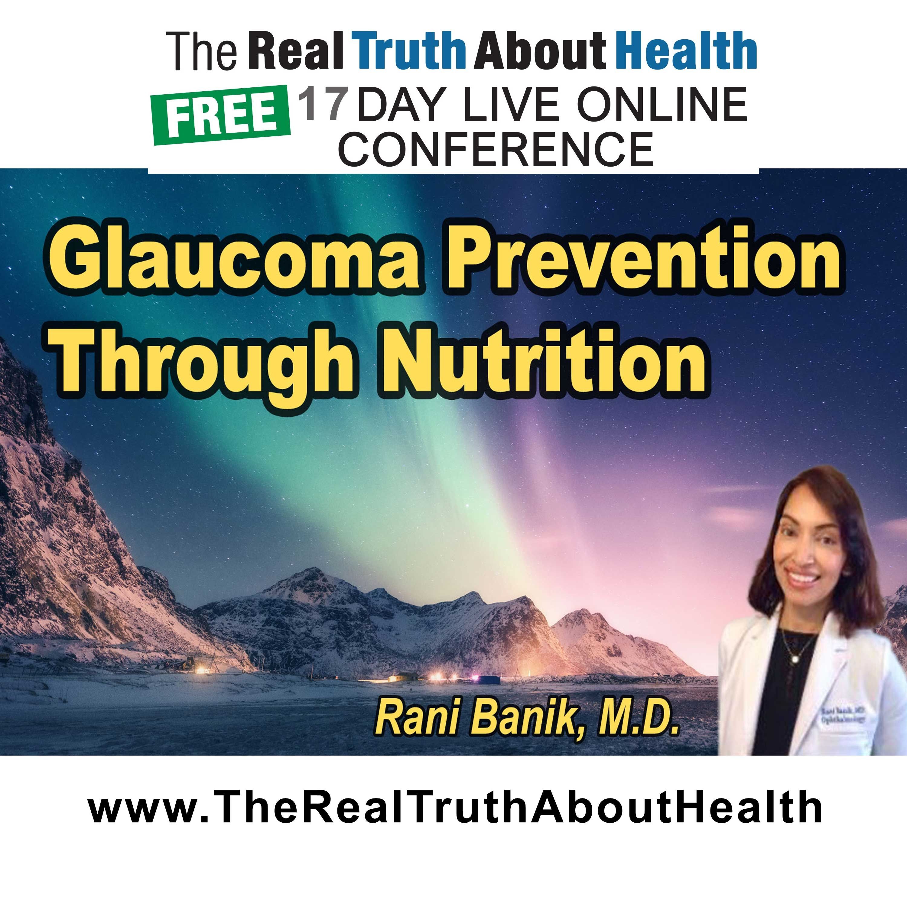 Glaucoma prevention through nutrition