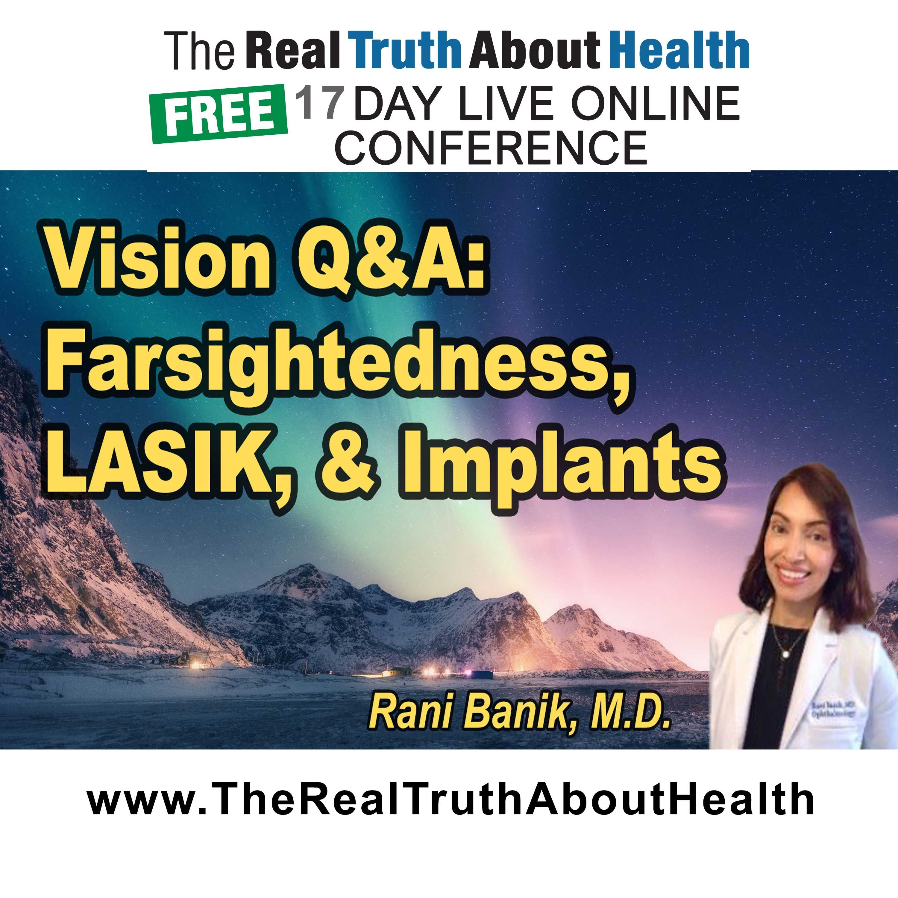Vision Q&A: farsightedness, LASIK, and implants episode artwork