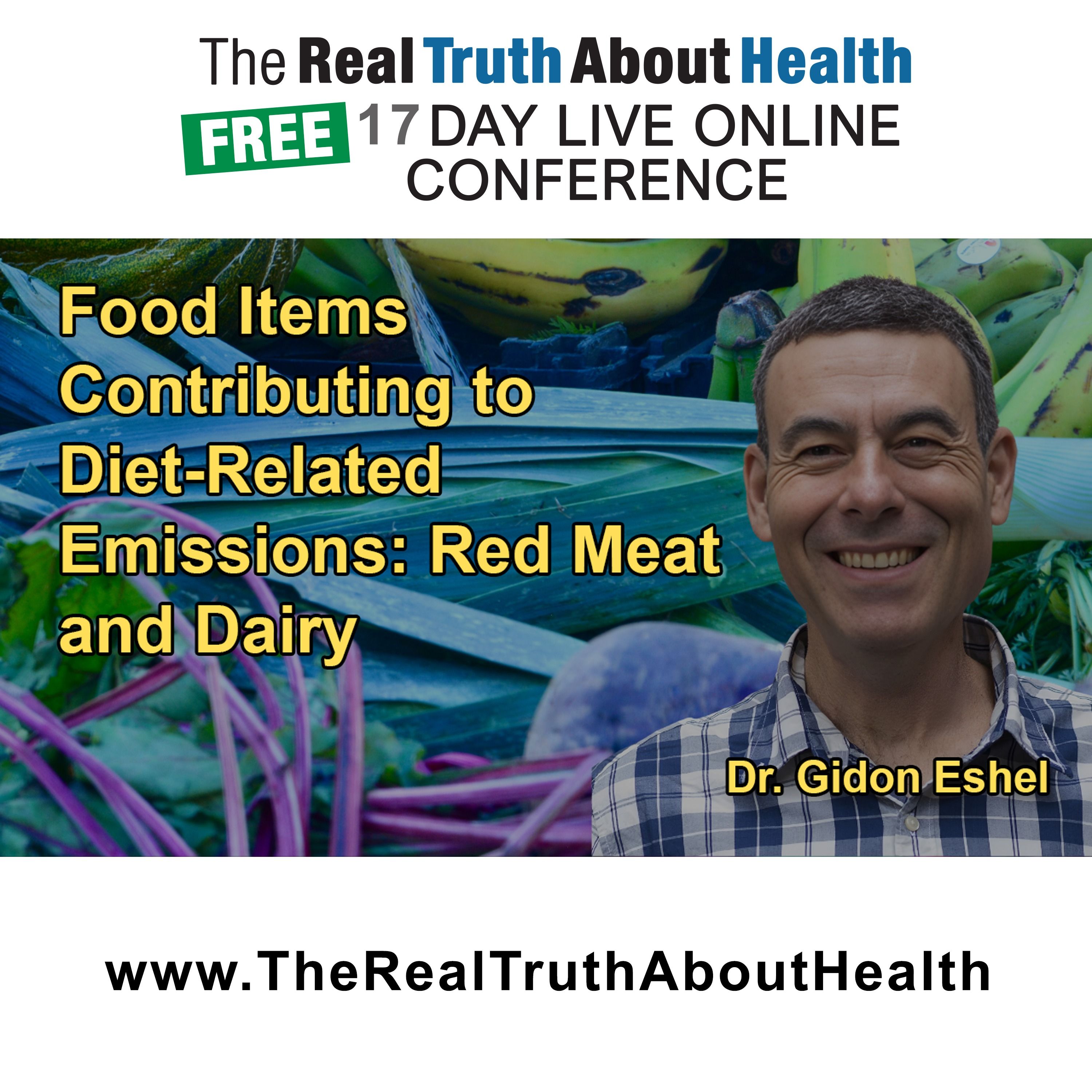 Identification of Specific Food Items Contributing to Diet-Related Emissions: Focusing on Red Meat, Dairy, and Poultry With Dr. Gidon Eshel