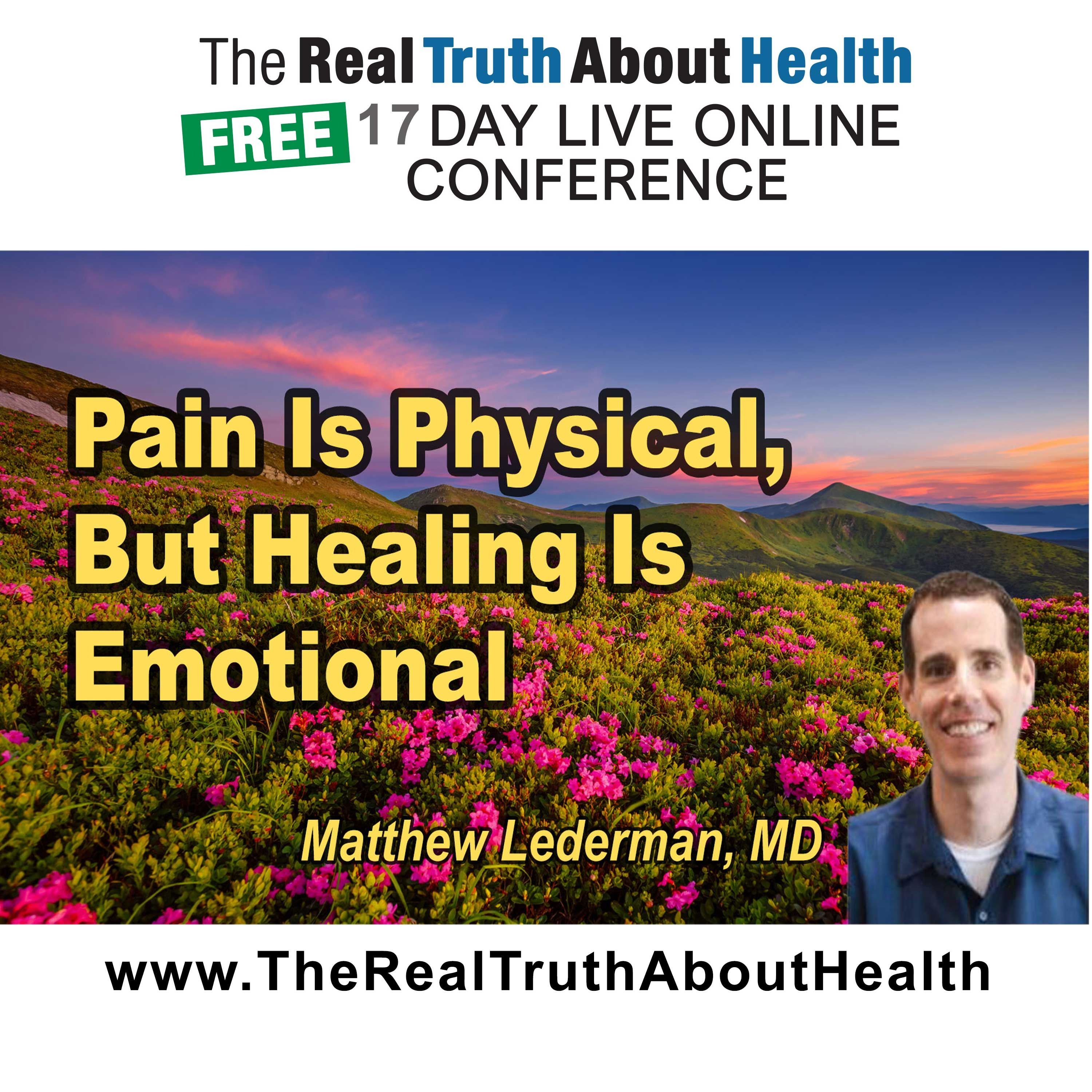 Pain Is Physical, But Healing Is Emotional