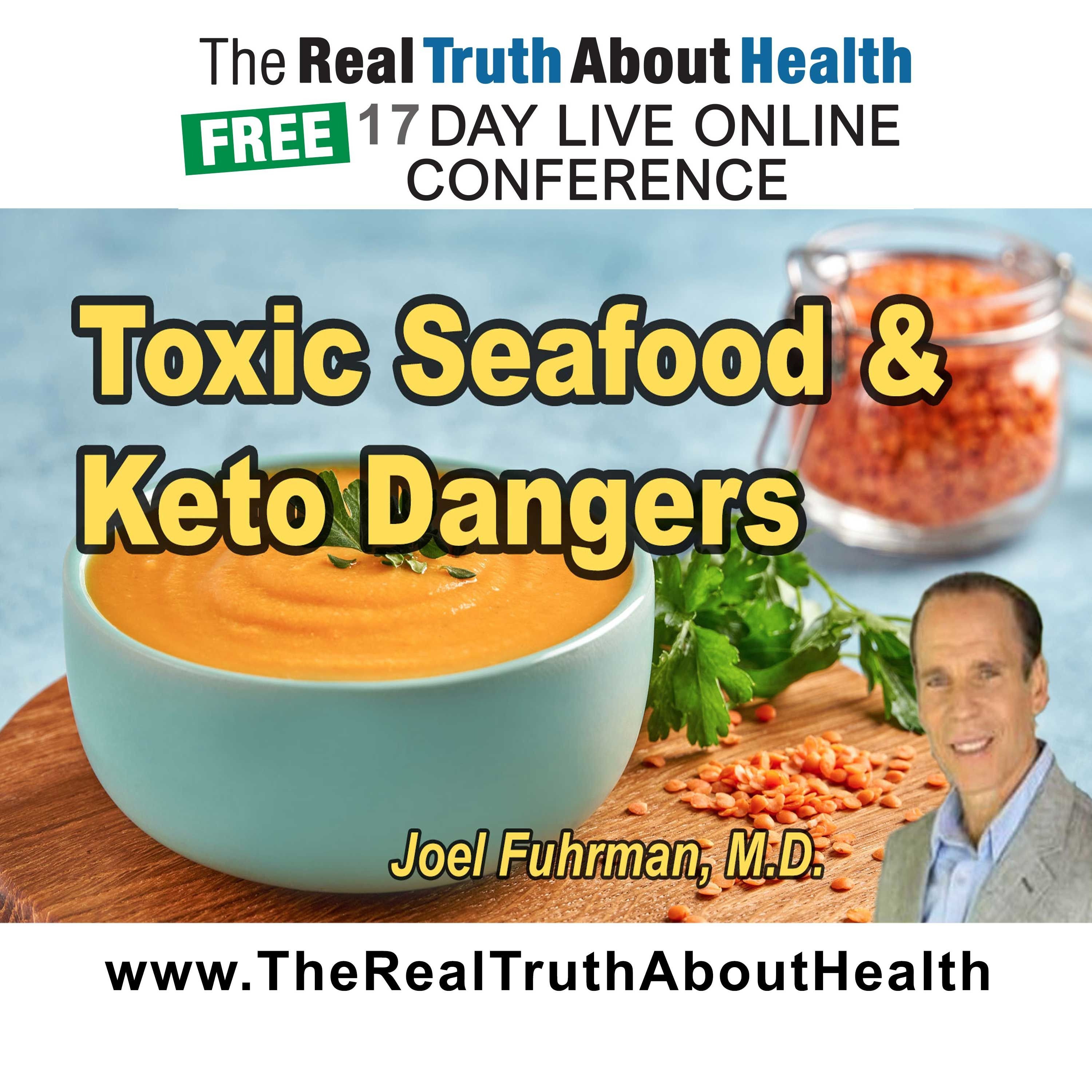 Toxic seafood, keto dangers, and anti-cancer lifestyle episode artwork