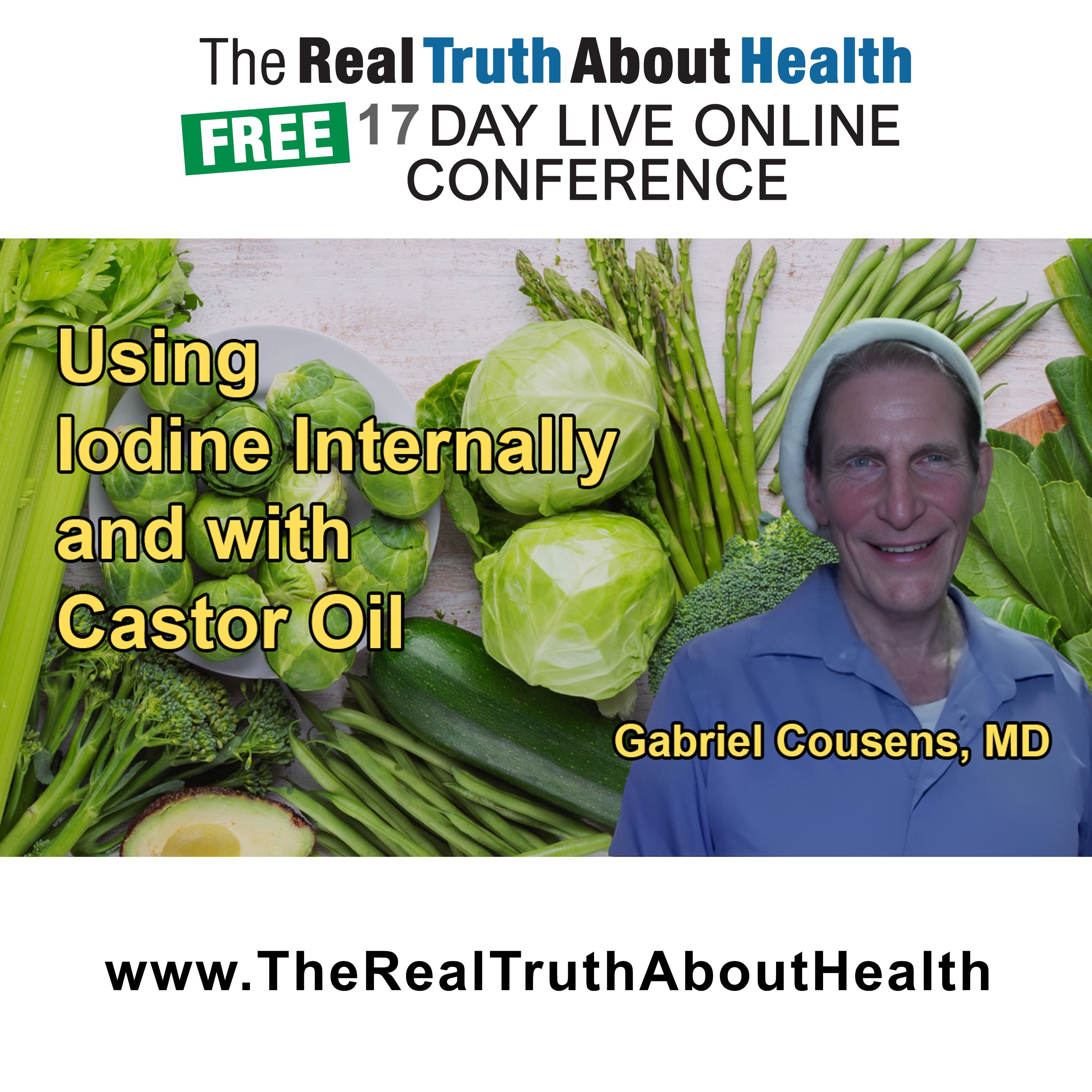 Advice on Using Iodine, Both Internally and Topically with Castor Oil with Dr. Gabriel Cousens