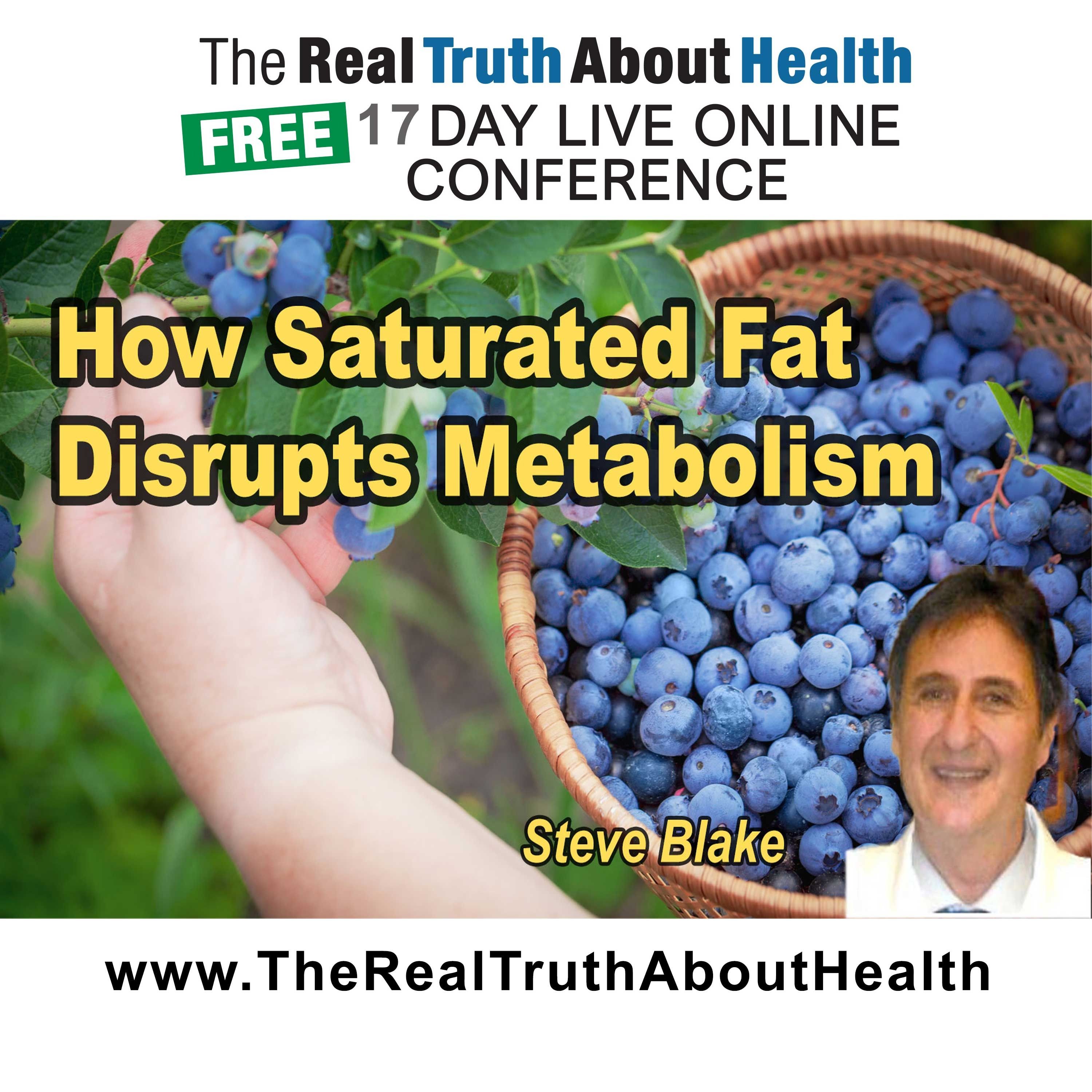 How saturated fat disrupts metabolism and signaling