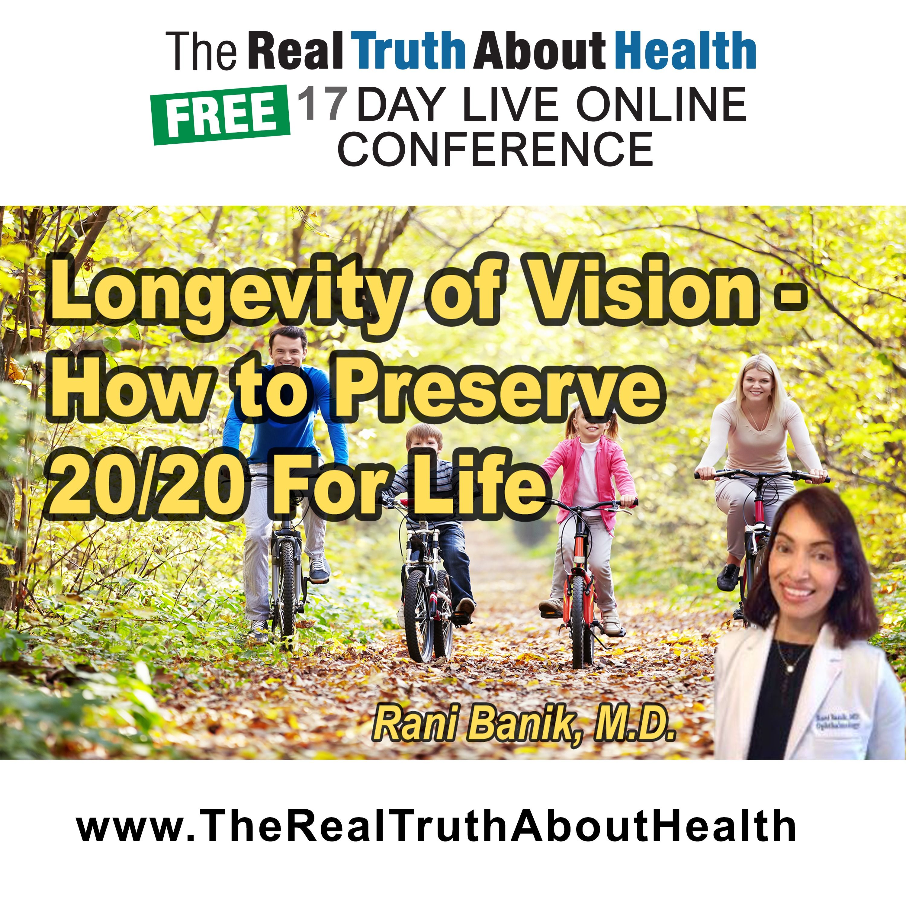 Longevity of Vision - How to Preserve 20/20 For Life episode artwork