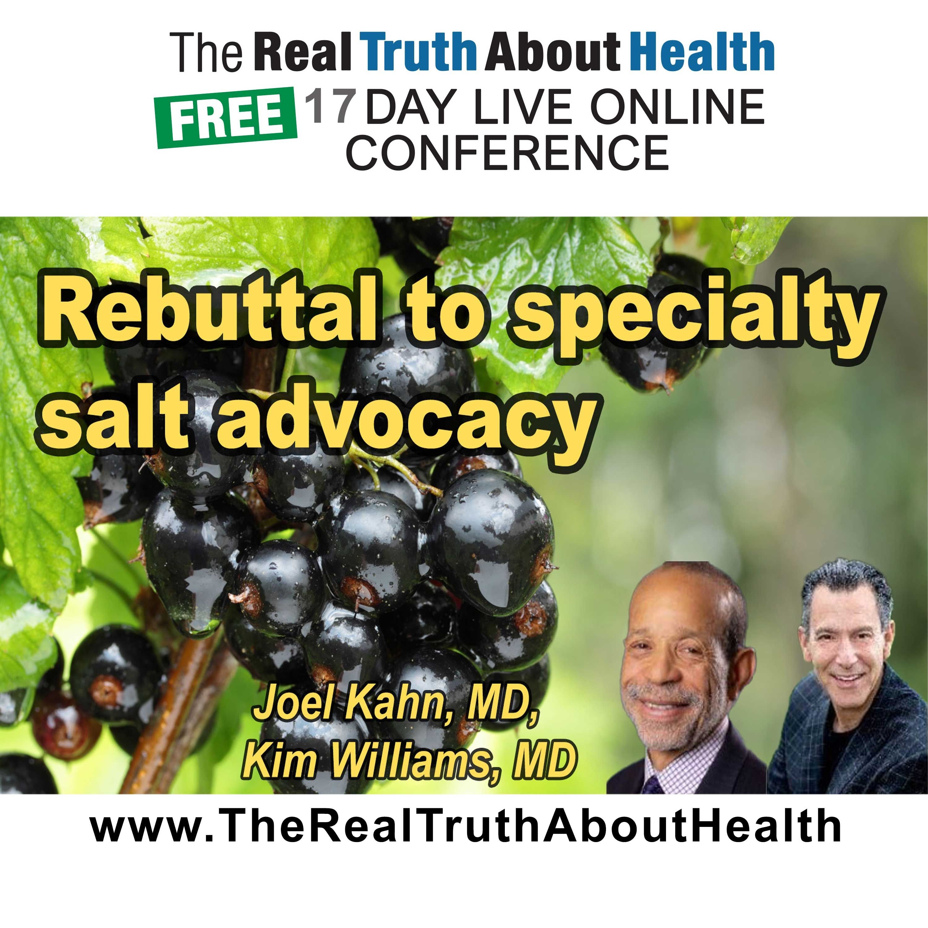 Rebuttal to specialty salt advocacy