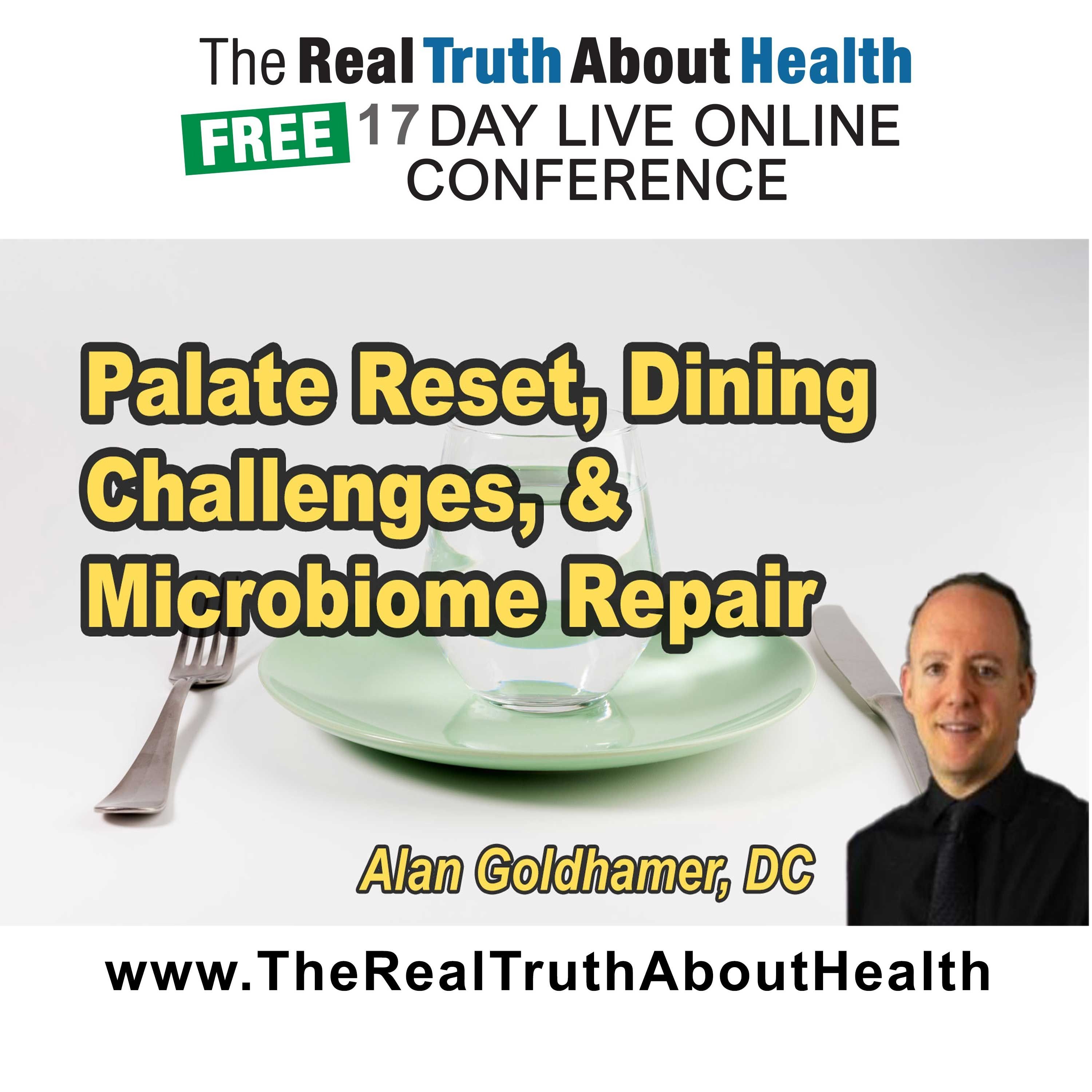 Palate reset, dining challenges, and microbiome repair